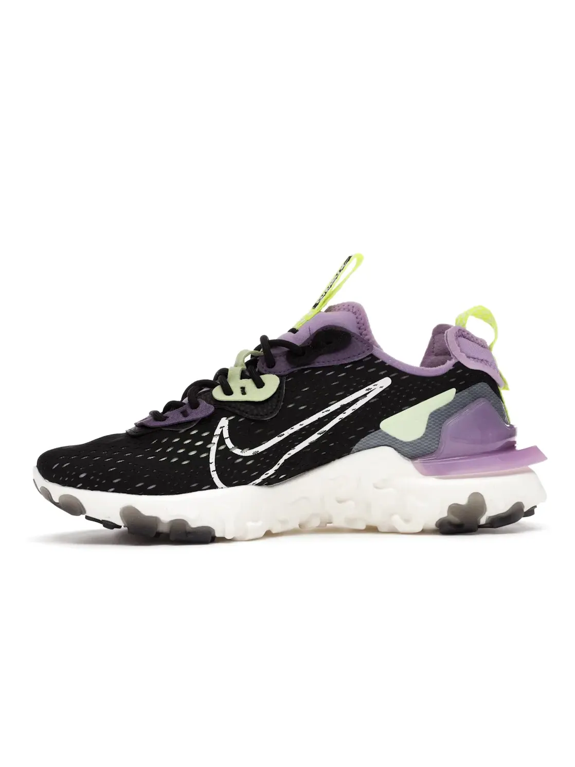 Женские кроссовки для активного отдыха Nike React Vision Nike — изображение 3 из 4, черный/серый/фиолетовый