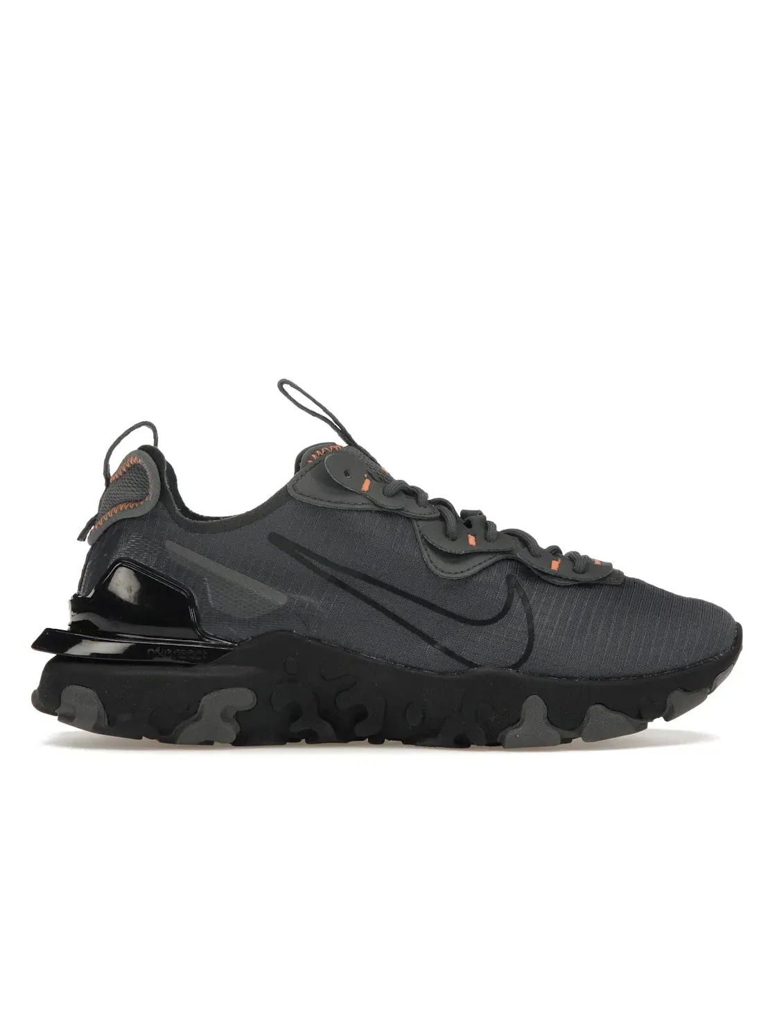 Мужские кроссовки Lifestyle Nike React Vision — изображение 1 из 4, серый/черный/оранжевый