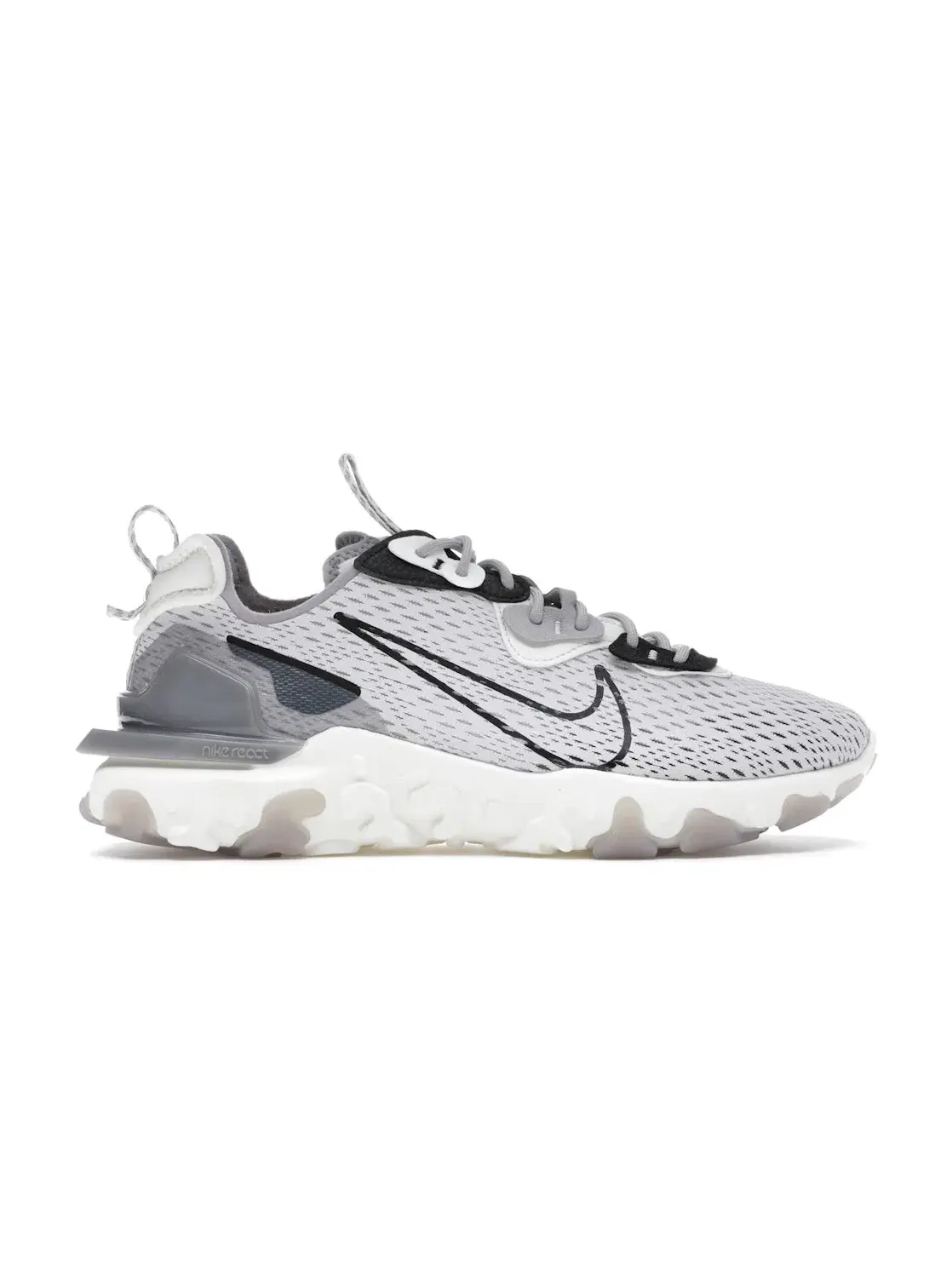Мужские кроссовки Lifestyle Nike React Vision — изображение 1 из 4, серый/черный-серый