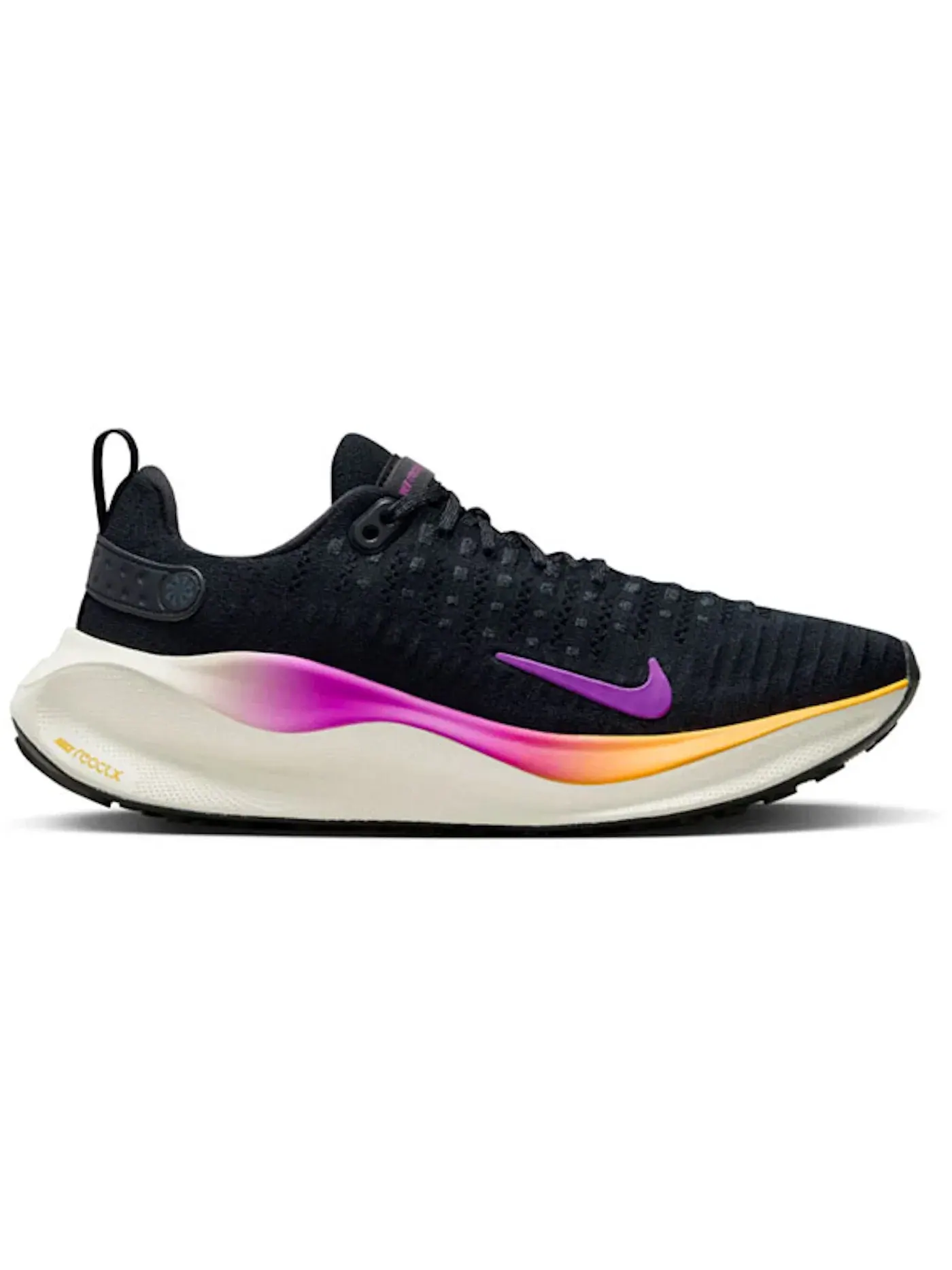 Женские кроссовки для бега Nike ReactX Infinity Run 4 — изображение 1 из 1, черный///фиолетовый