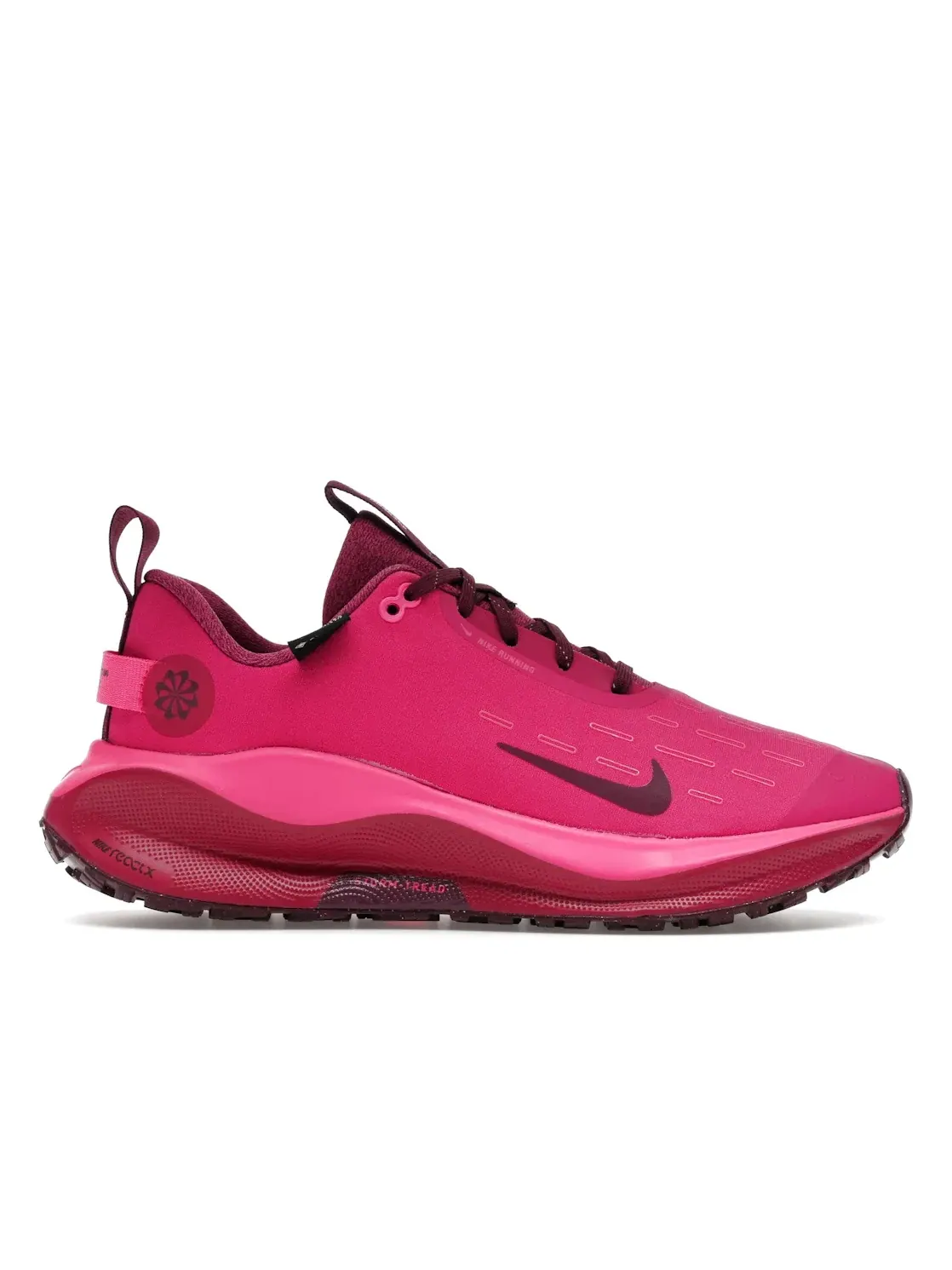 Женские кроссовки для бега с мембраной Gore-Tex Nike ReactX Infinity Run 4 — изображение 1 из 4, розовый