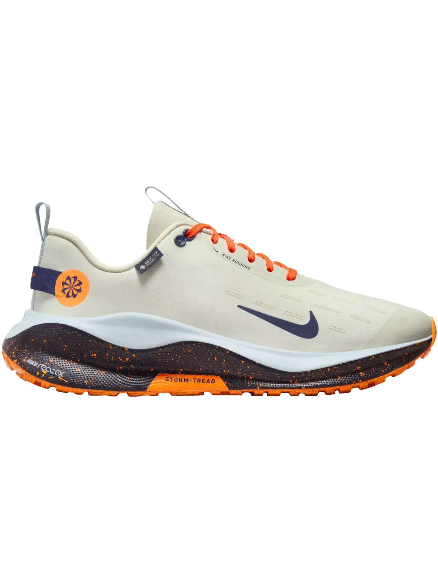 Мужские кроссовки с водонепроницаемой мембраной Gore-Tex Nike ReactX Infinity Run 4 — изображение 1 из 1, фиолетовый синий