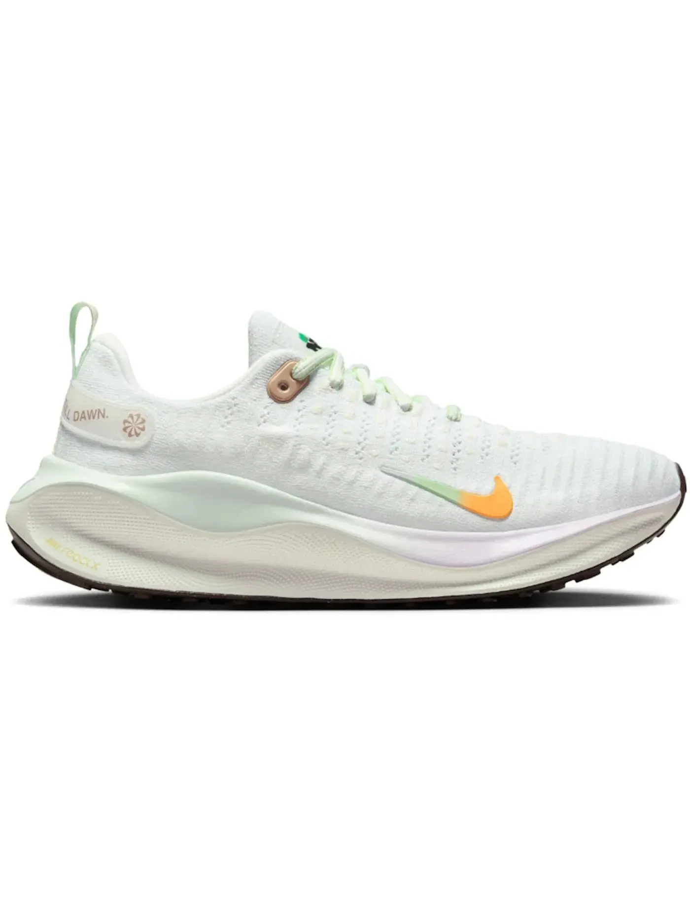 Женские кроссовки для бега Nike ReactX Infinity Run 4 — изображение 1 из 1, белый//зеленый/мульти