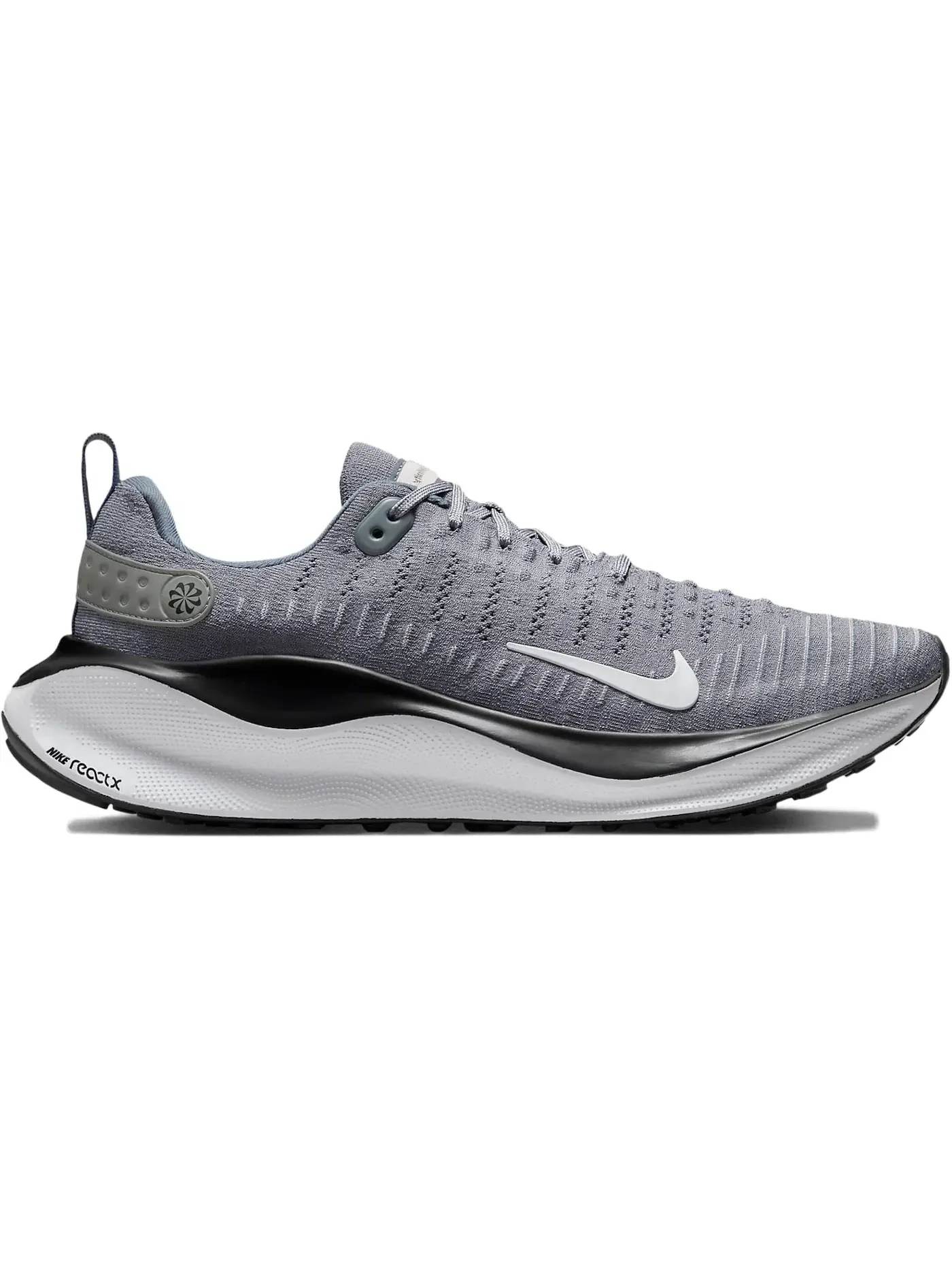 Мужские кроссовки для бега Nike ReactX Infinity Run 4 — изображение 1 из 1, серый/черный/серый/белый
