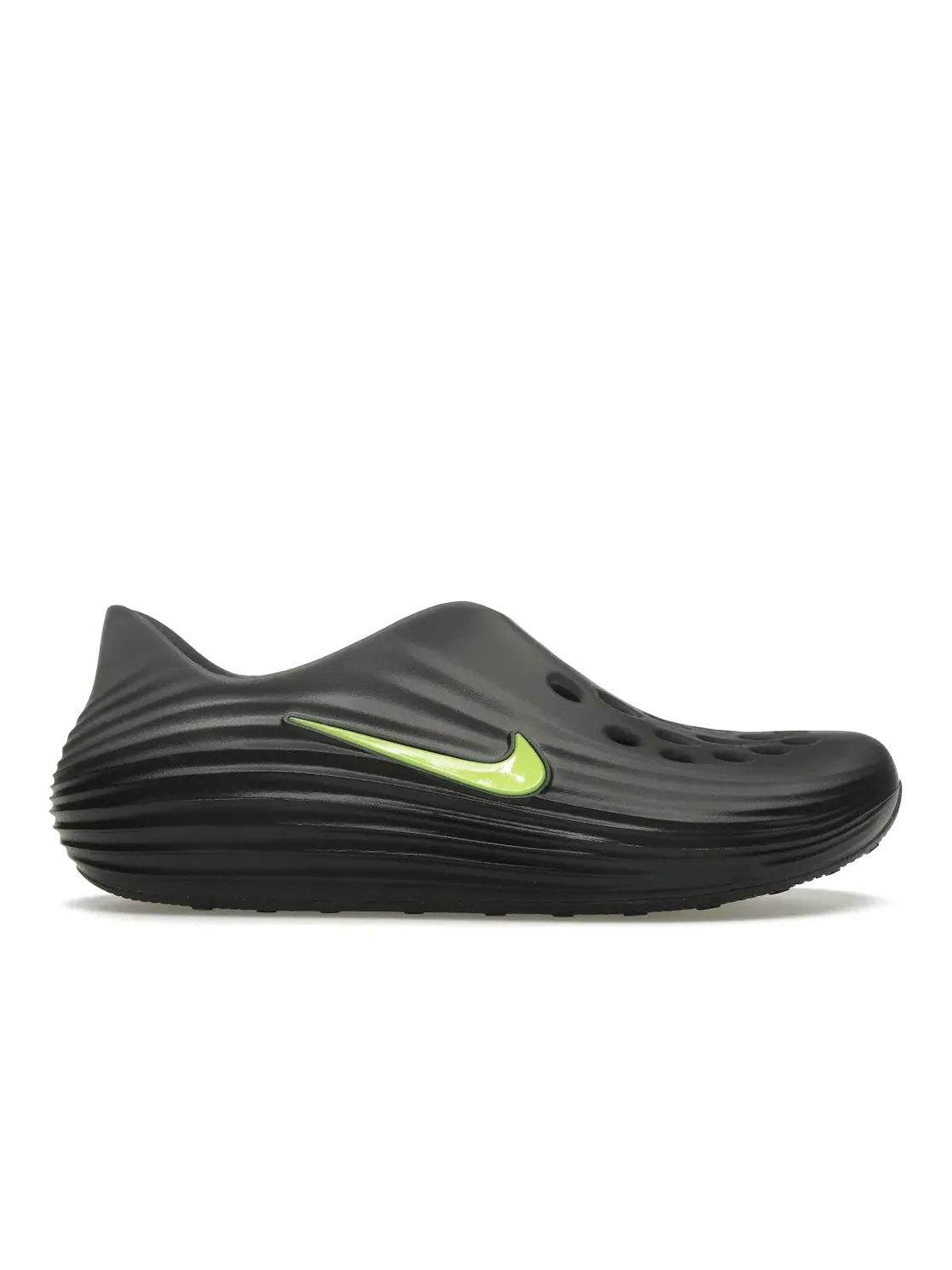 Мужские клоги Nike ReactX Rejuven8 — изображение 1 из 4, черный серый