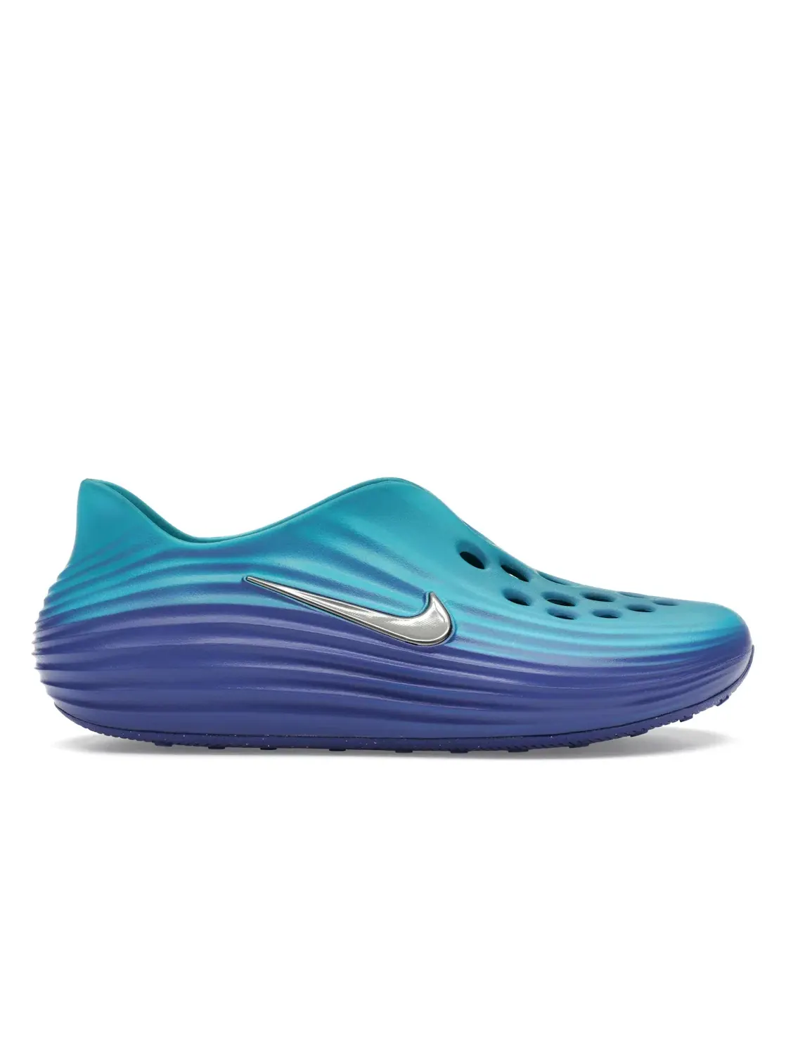 Мужские кроссовки-клоги с цельной формованной верхней частью Nike ReactX Rejuven8 — изображение 1 из 4, фиолетовый/черный