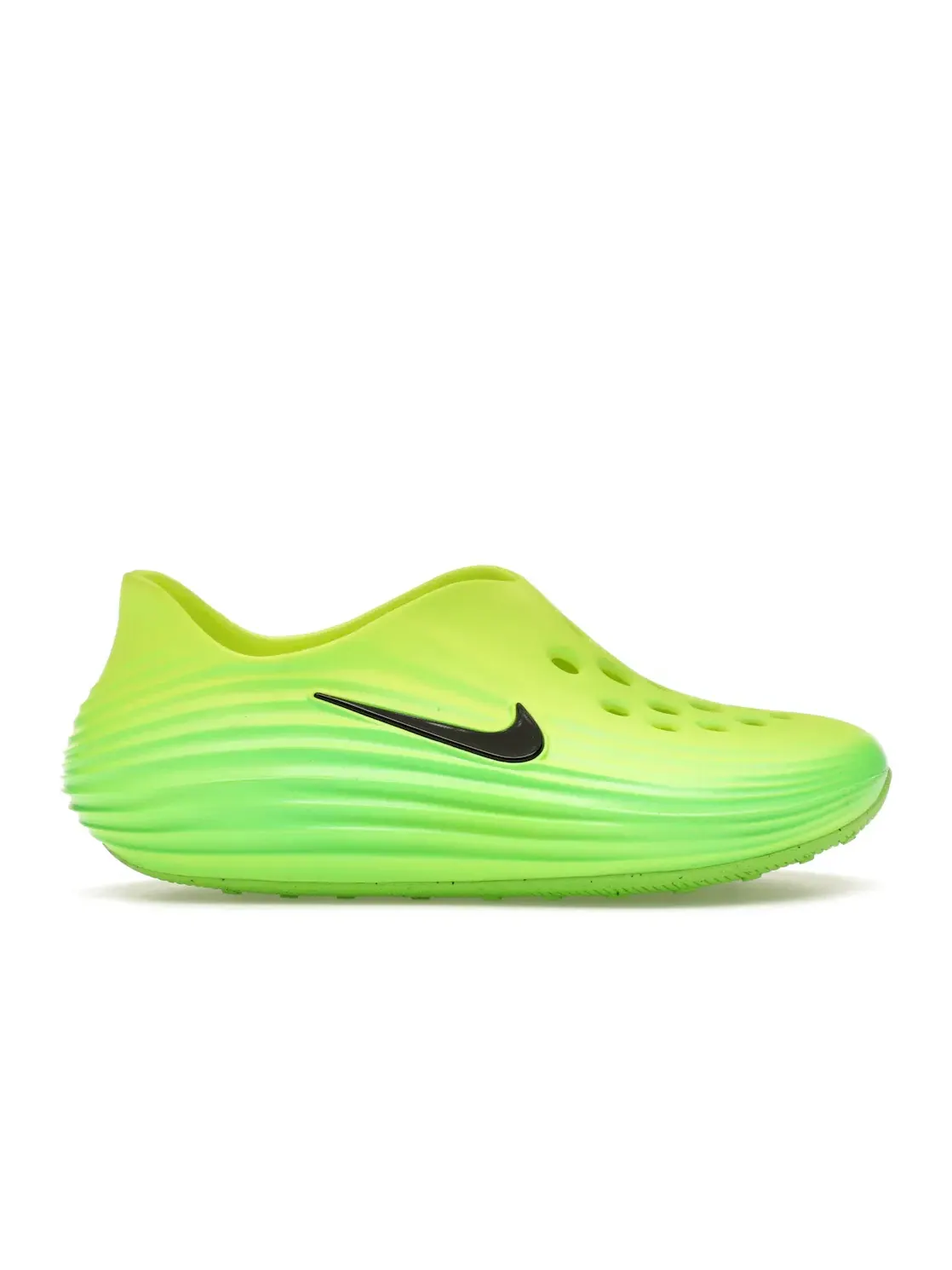 Детские кроссовки-мокасины без шнурков Nike ReactX Rejuven8 — изображение 1 из 4, зеленый/черный