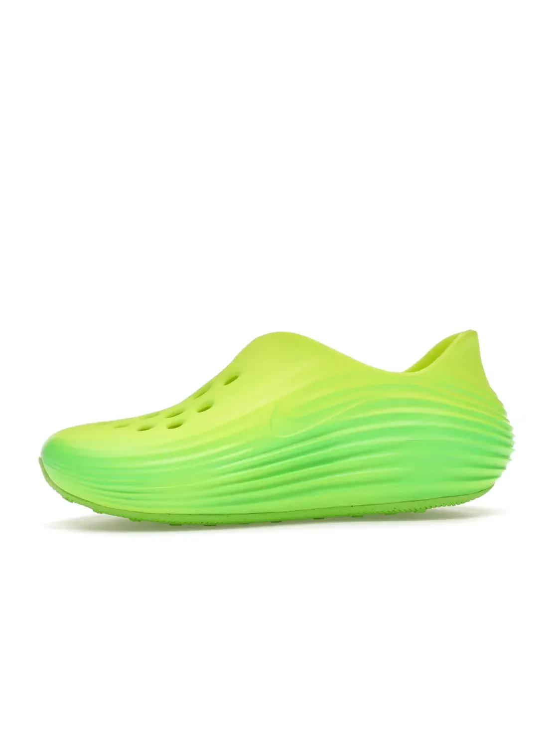 Детские кроссовки-мокасины без шнурков Nike ReactX Rejuven8 — изображение 3 из 4, зеленый/черный