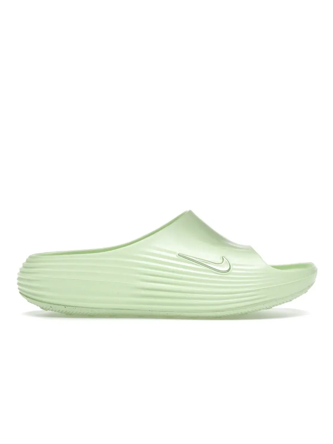 Мужские шлепанцы с рельефной стелькой Nike ReactX Rejuven8 Slide, Barely Volt — изображение 1 из 4