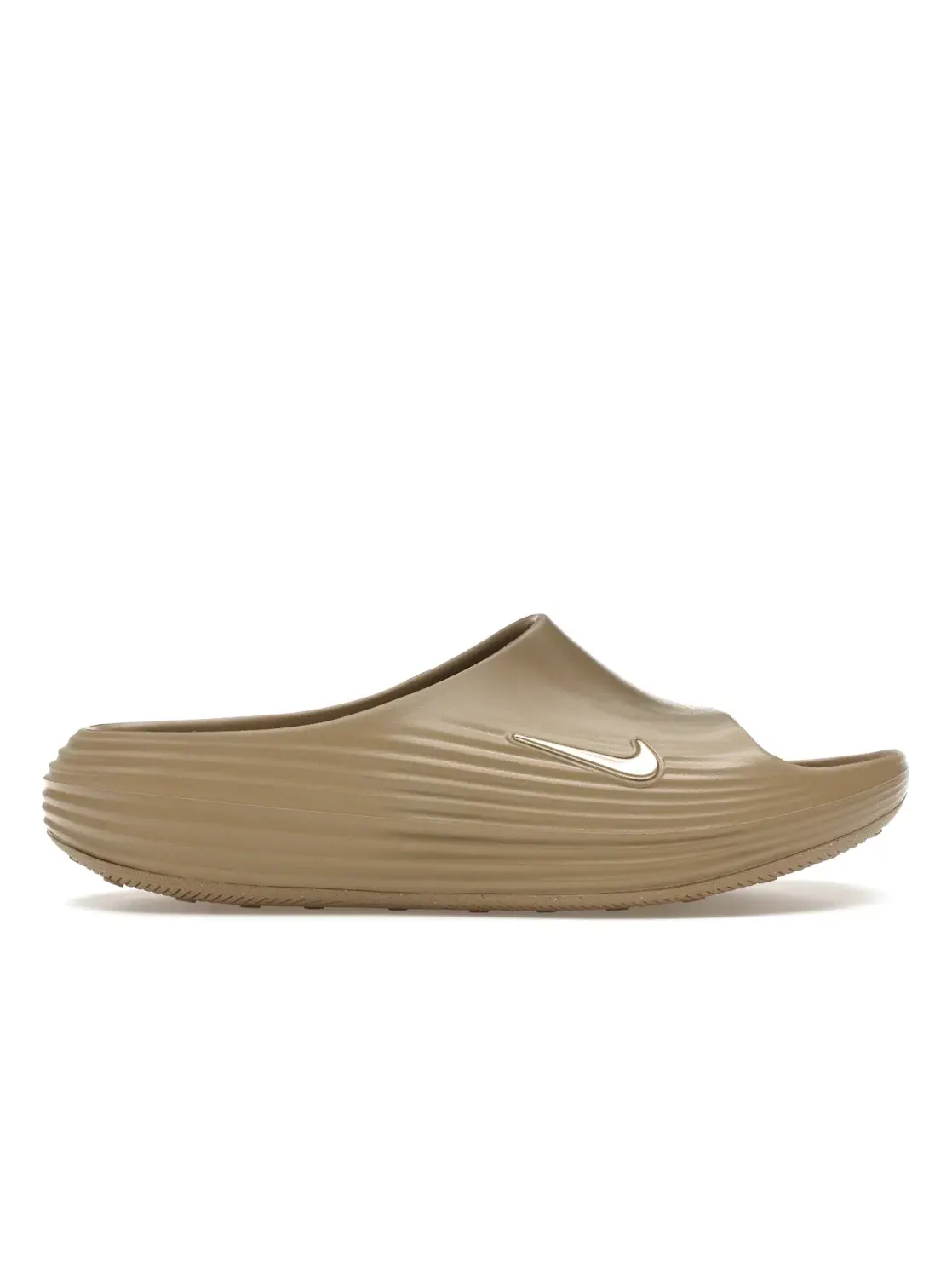 Мужские сандалии-слайды с контурной подошвой Nike ReactX Rejuven8 Slide — изображение 1 из 4, хаки