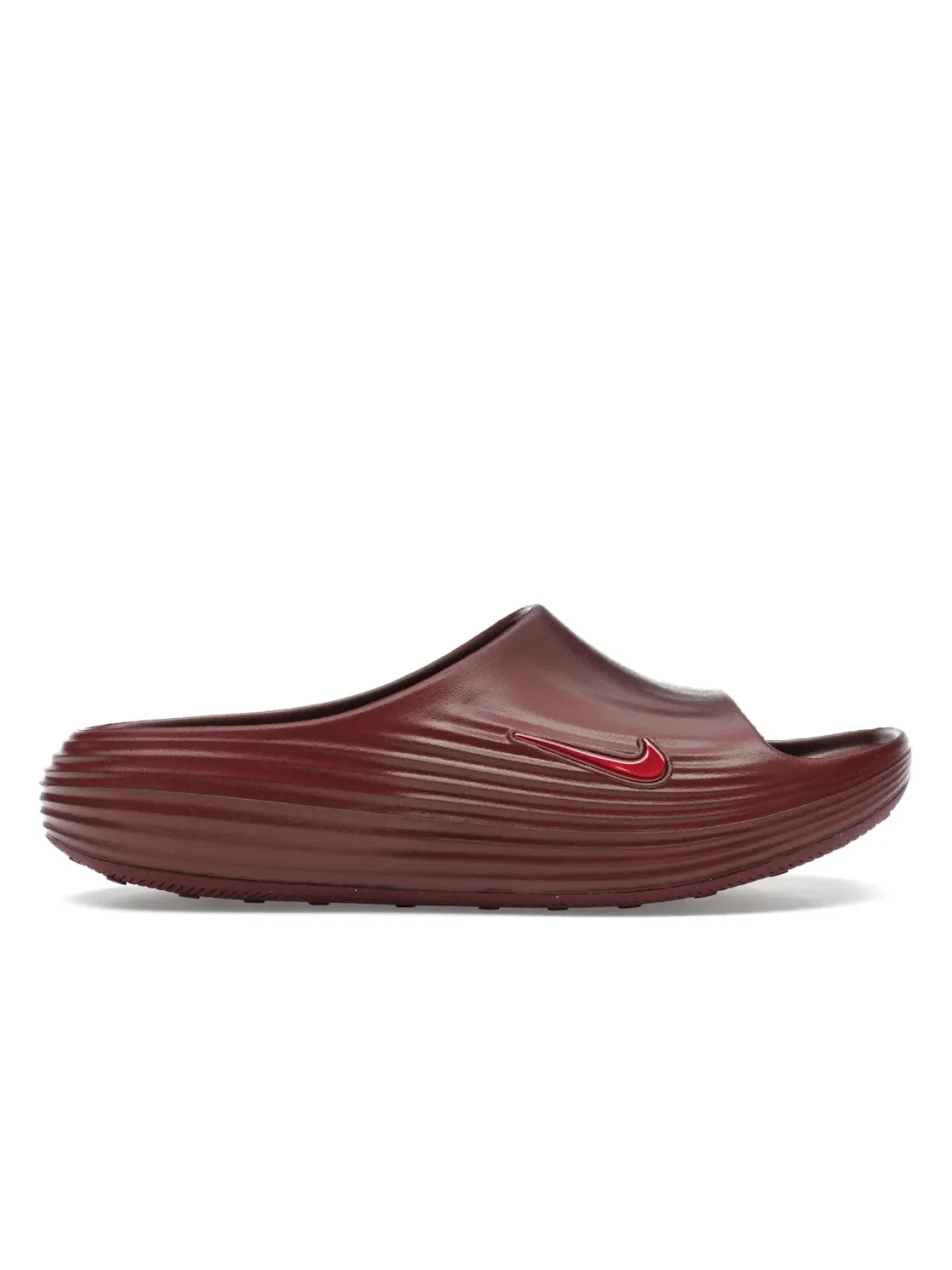 Мужские шлепанцы с технологией ReactX Nike ReactX Rejuven8 Slide — изображение 1 из 4, красный красный
