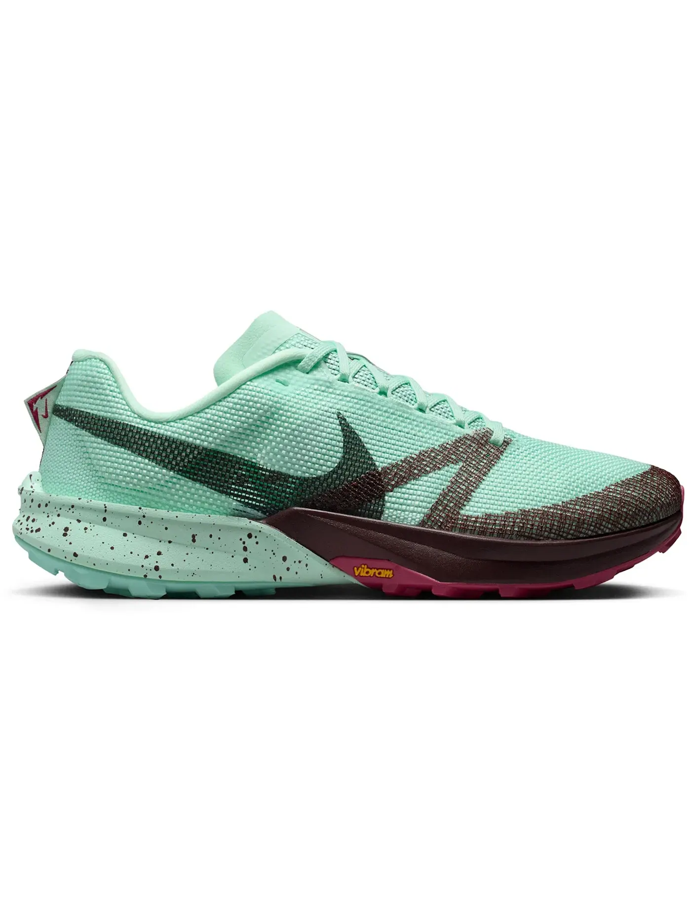 Мужские кроссовки для бега Nike ReactX Terra Kiger 10 — изображение 1 из 1, бордовый