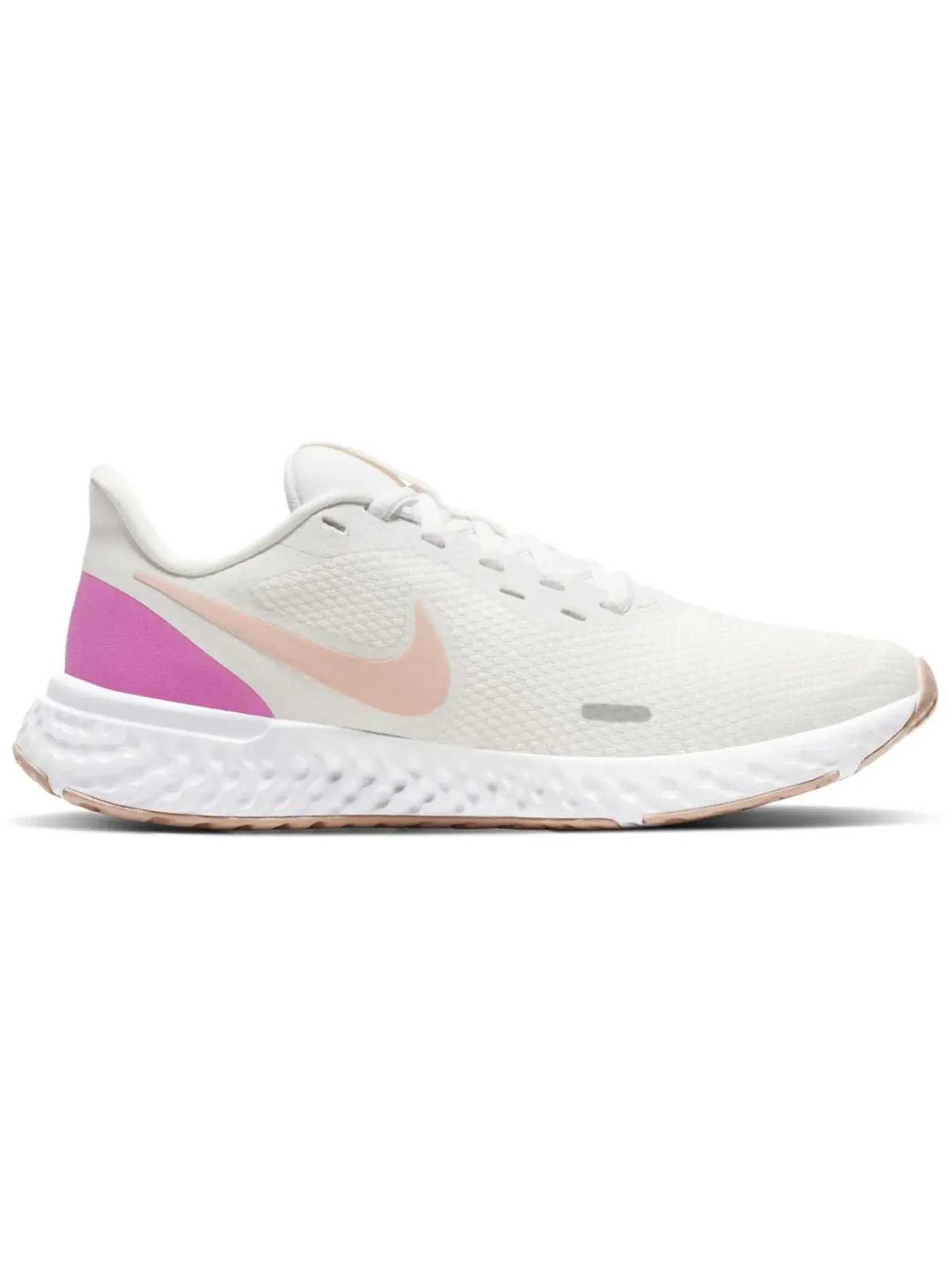 Женские кроссовки Lifestyle Nike Revolution 5 — изображение 1 из 1, белый/розовый