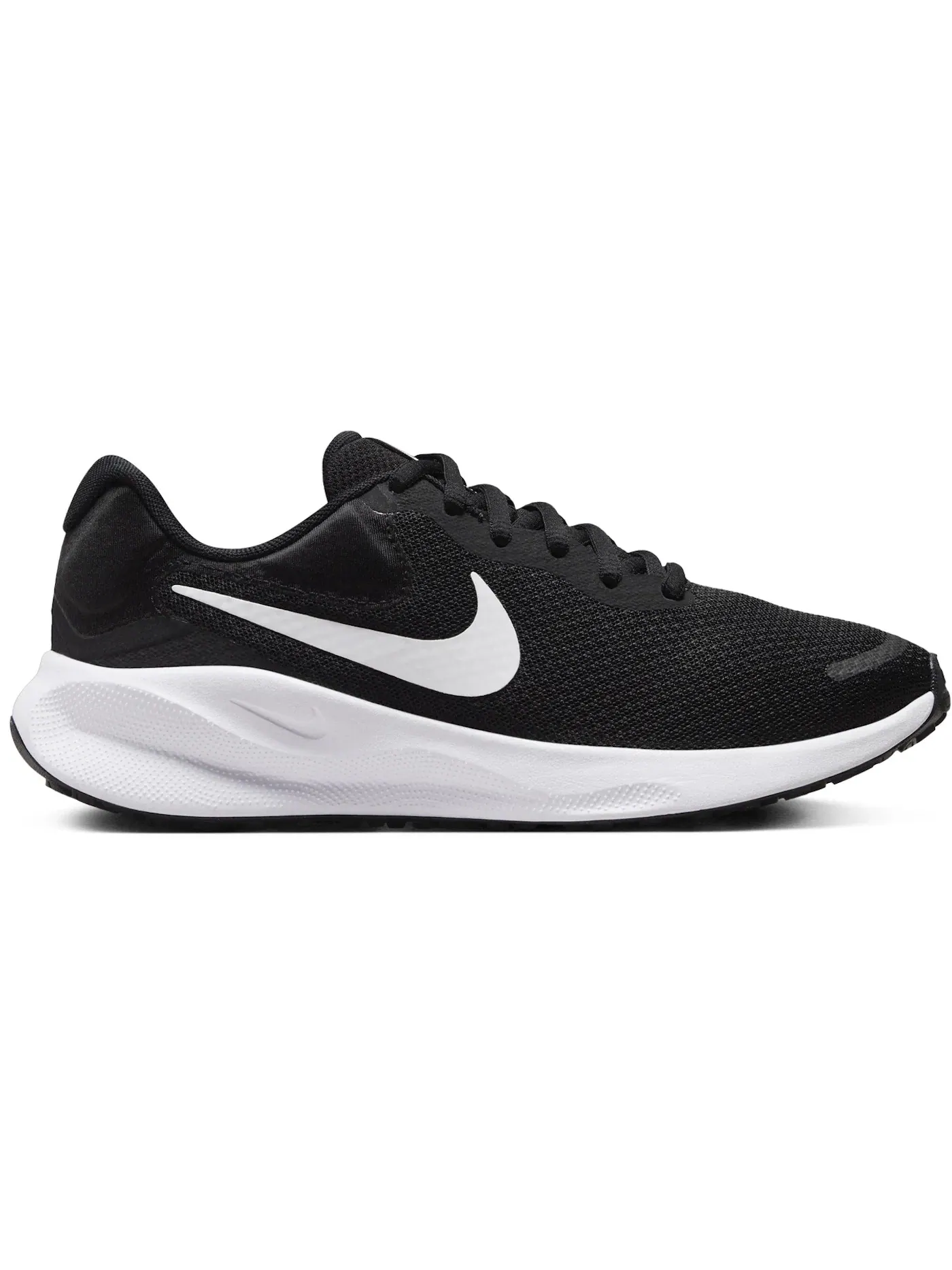 Женские кроссовки повседневные Nike Revolution 7 — изображение 1 из 1, черный/белый