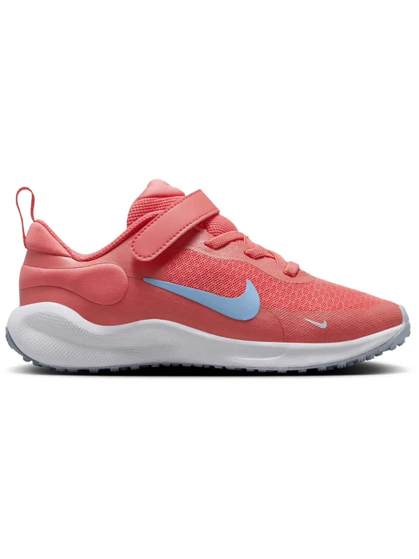 Детские кроссовки для мальчиков с шнуровкой Nike Revolution 7 Nike — изображение 1 из 1, синий/белый/синий