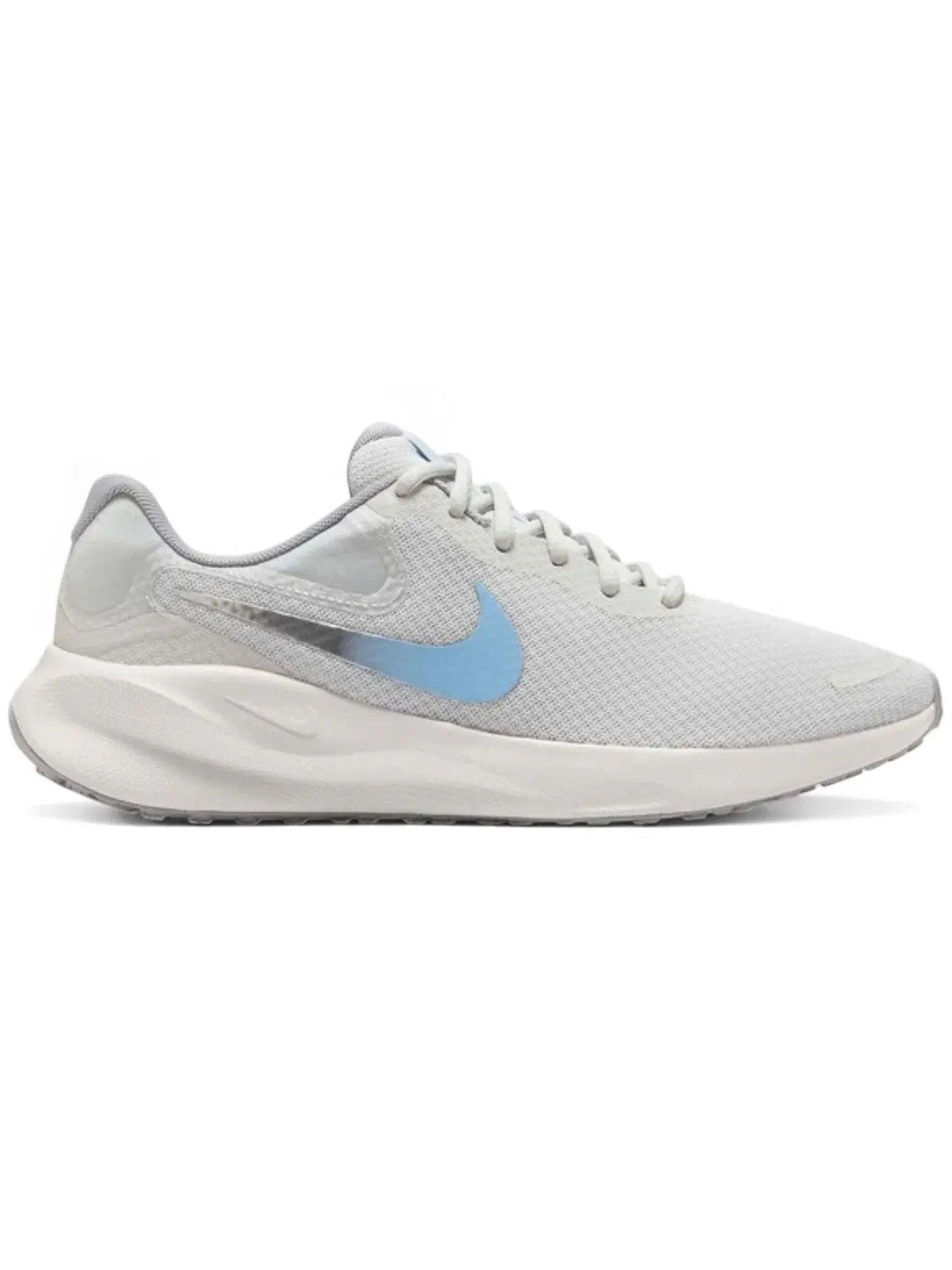 Женские кроссовки с мягкой амортизацией Nike Revolution 7 Nike — изображение 1 из 1, синий/белый/металлик