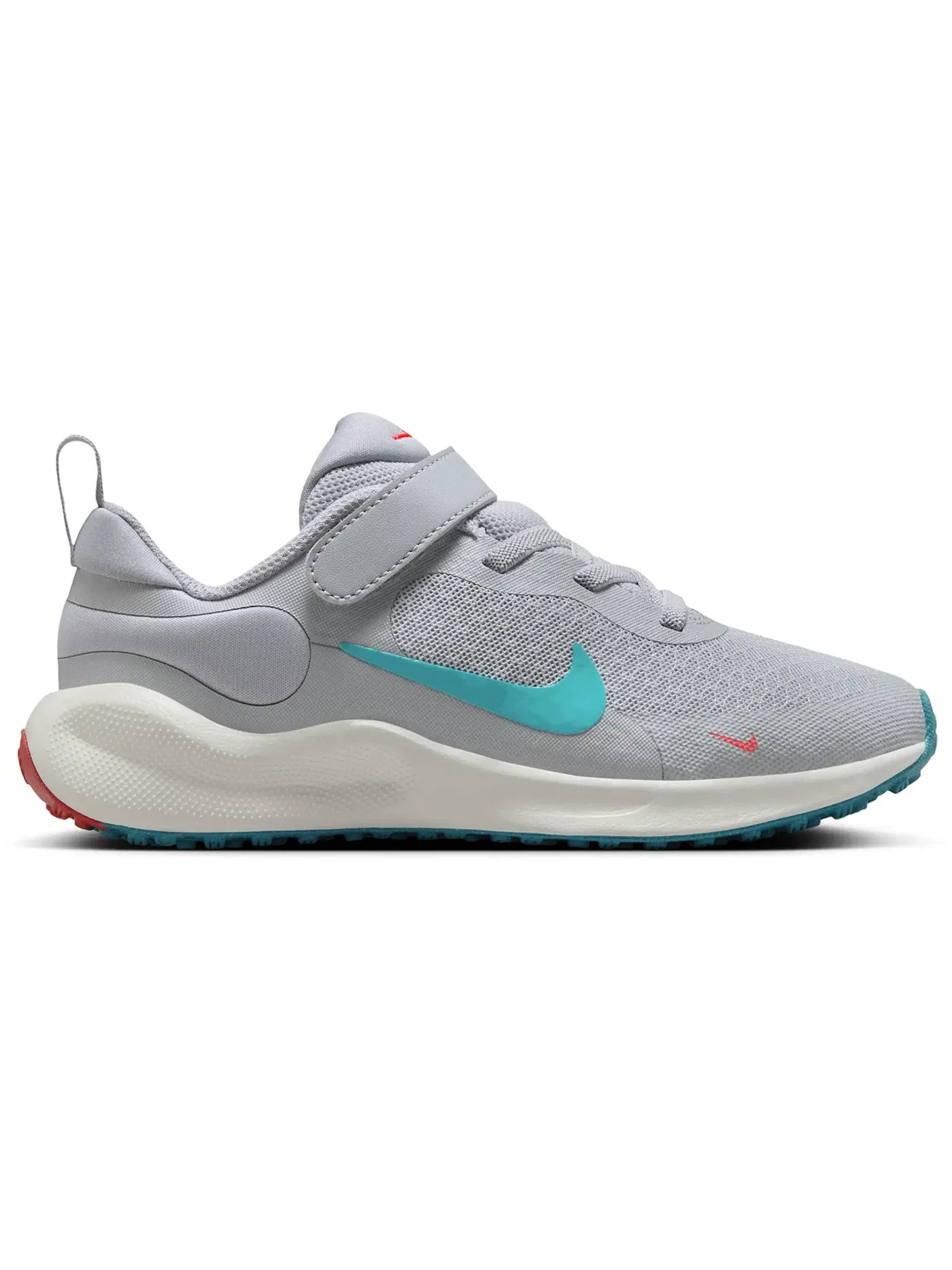 Детские кроссовки для активного отдыха Nike Revolution 7 Nike — изображение 1 из 1, серый/яркий/белый