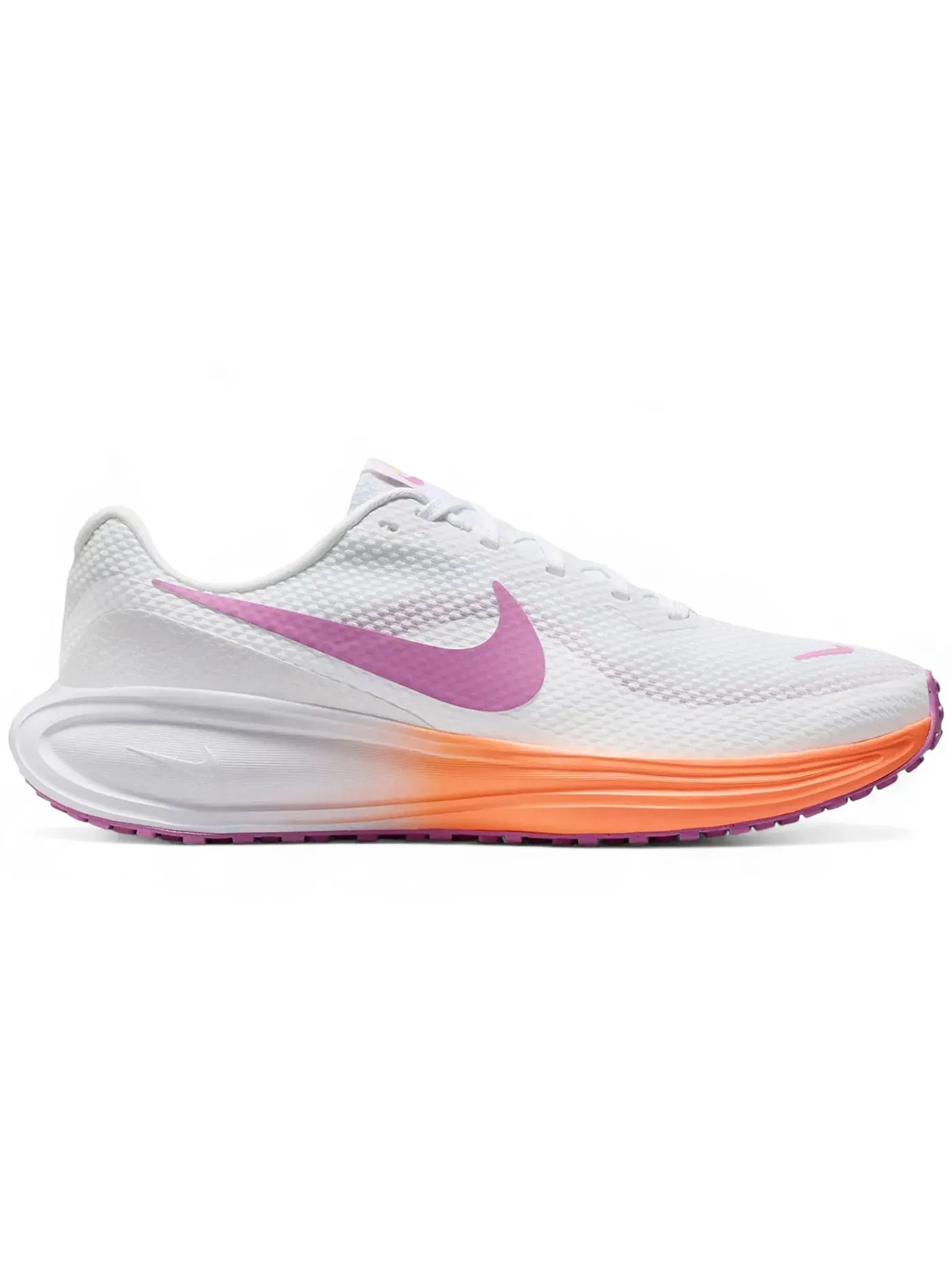 Женские кроссовки для бега Nike Revolution 8 — изображение 1 из 1, белый оранжевый светлый