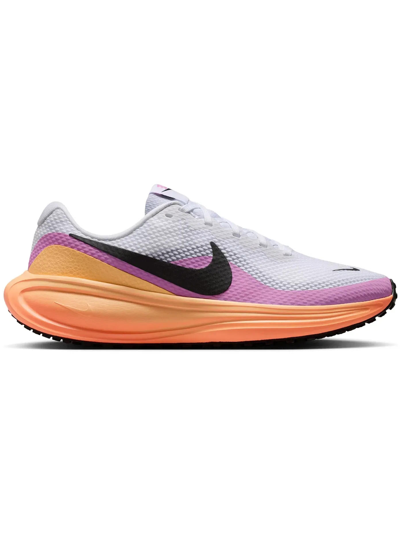 Женские кроссовки для бега Nike Revolution 8 — изображение 1 из 1, белый оранжевый черный