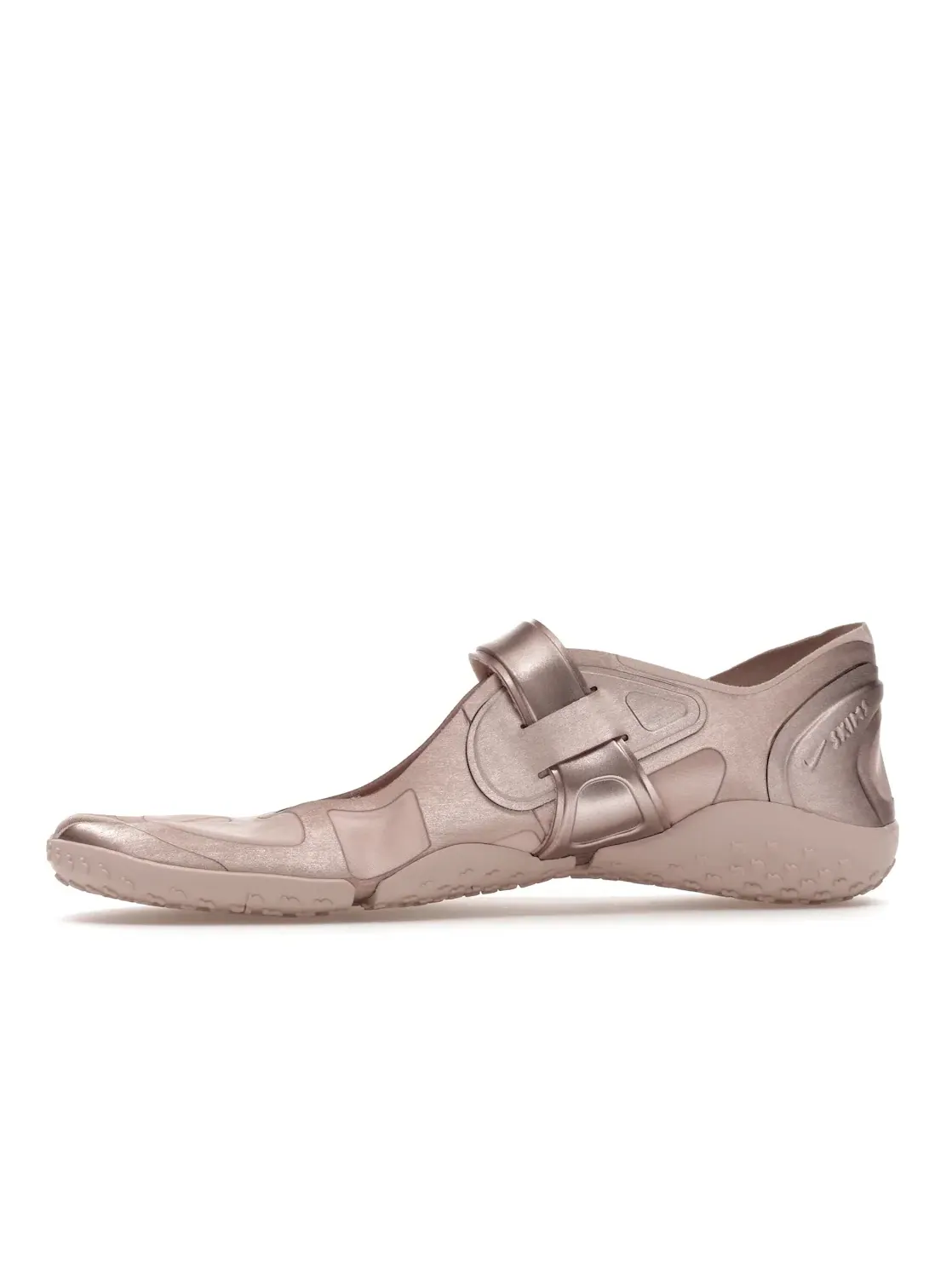 Женские сандалии-сабо с атласной отделкой Nike Rift Satin SKIMS — изображение 3 из 4, красный