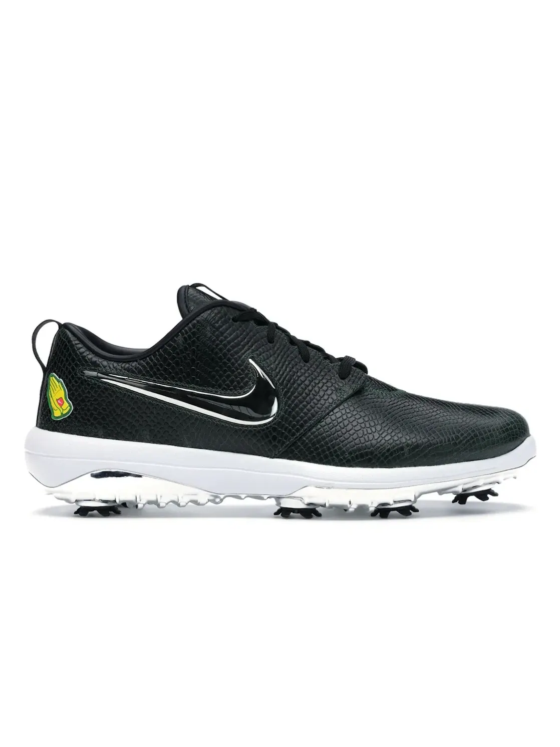 Мужские гольф-туфли с шипами Nike Roshe Golf Tour — изображение 1 из 4, черный-желтый