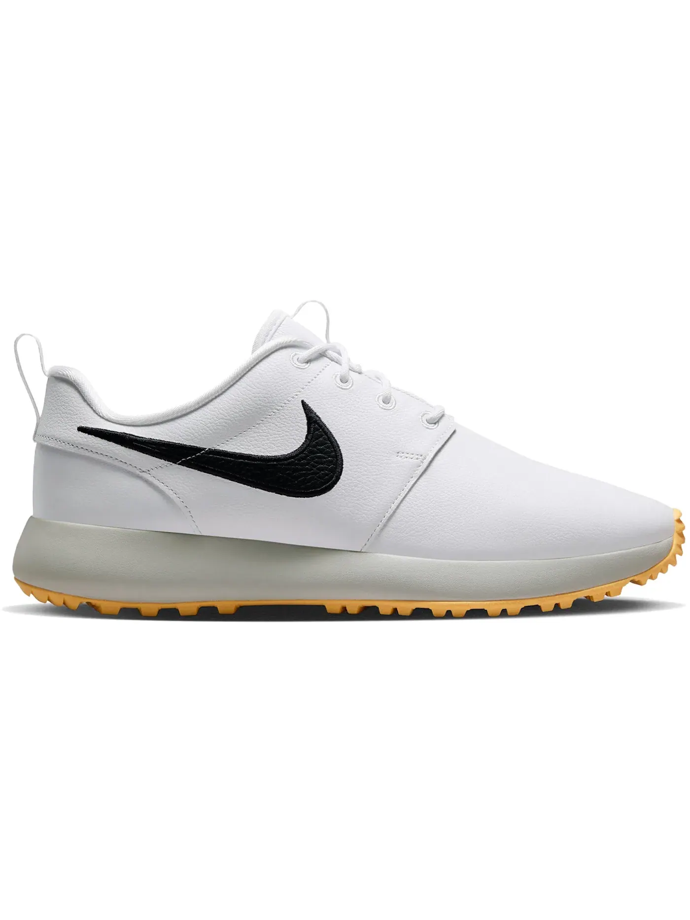 Мужские гольф-туфли с кроссовочным дизайном Nike Roshe Golf Nike — изображение 1 из 1, белый//черный