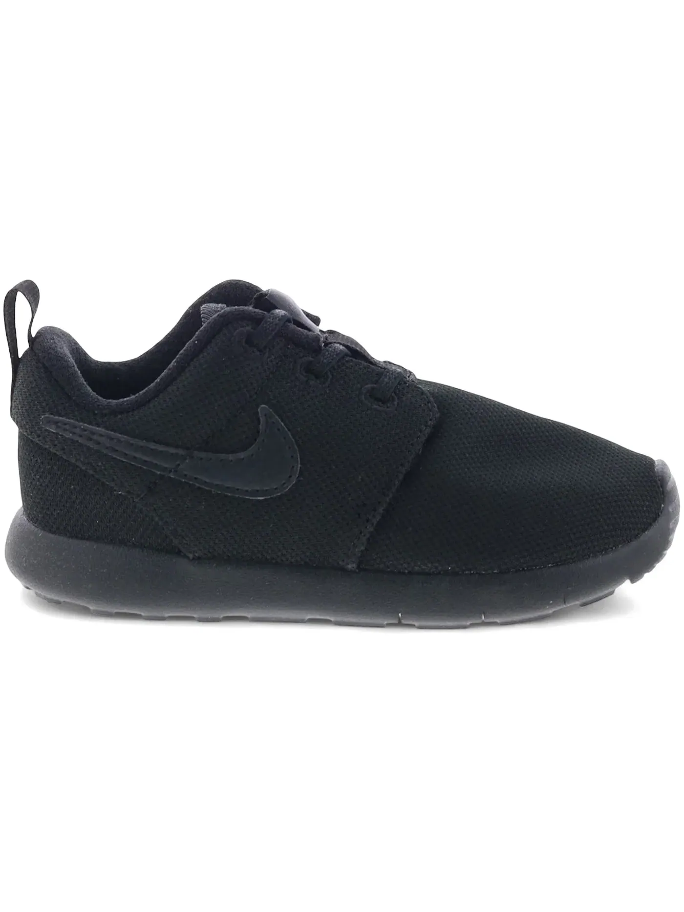 Детские кроссовки с сетчатым верхом Nike Roshe One Nike — изображение 1 из 1, черный/черный/черный