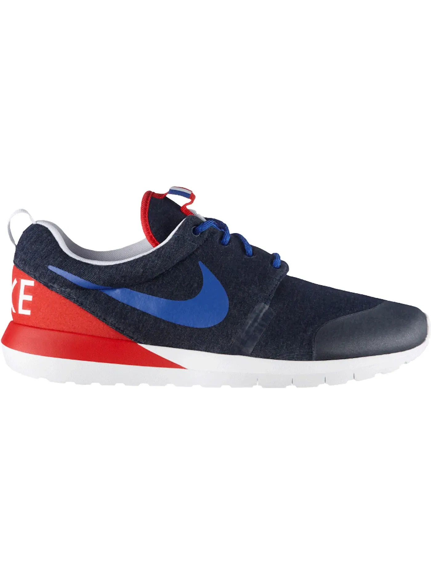 Детские кроссовки Lifestyle Nike Roshe Run — изображение 1 из 1, темно-синий/-красный
