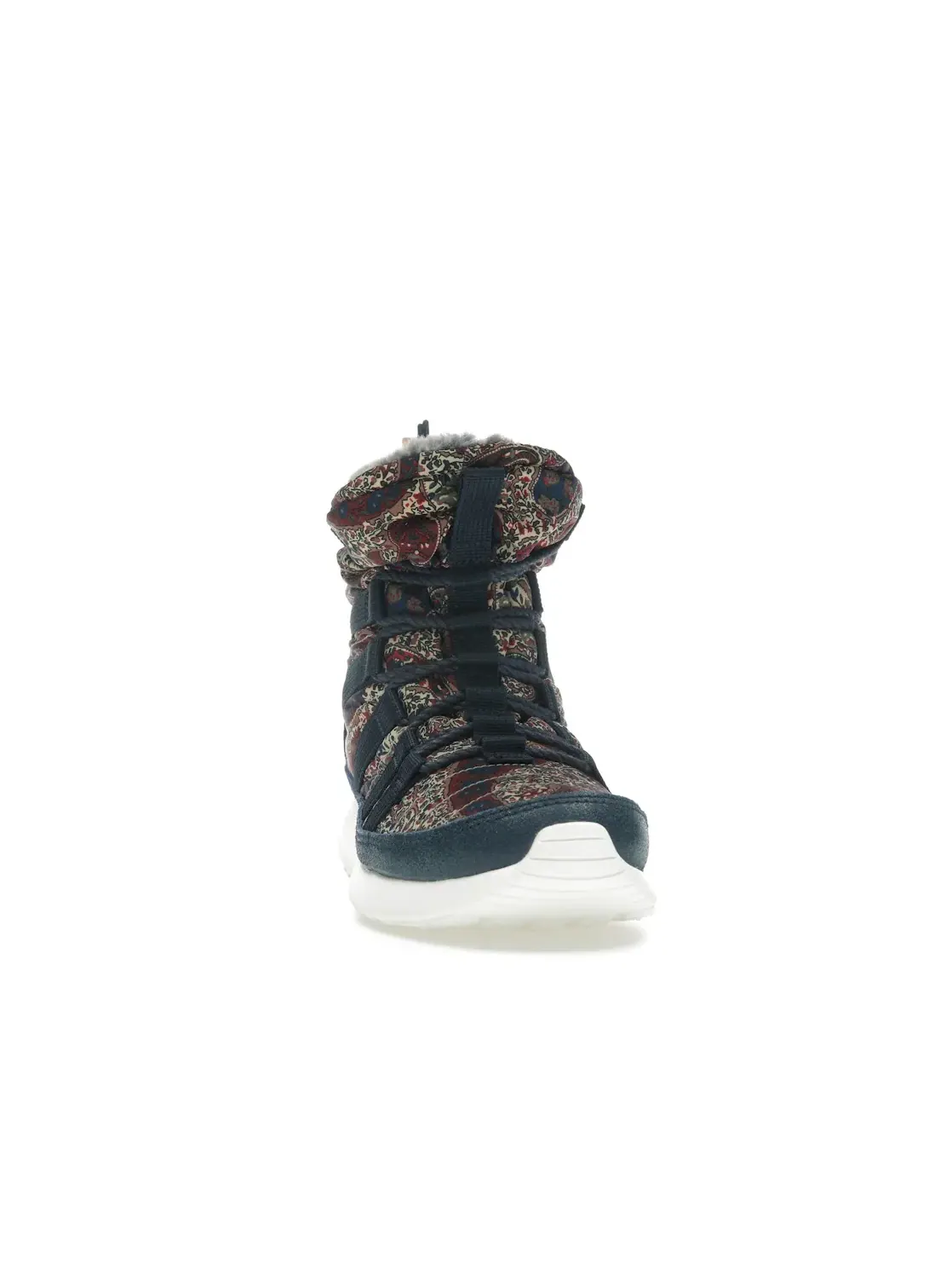 Женский ботинок с высоким верхом Nike Roshe Run Hi Sneakerboot QS Nike — изображение 2 из 4, темно-синий/бежевый
