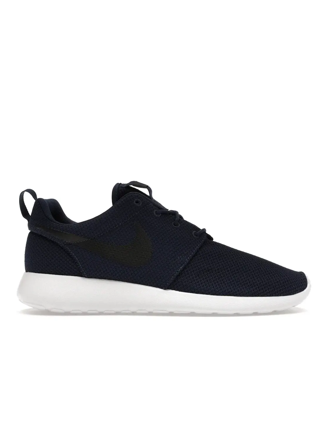 Мужские кроссовки для повседневной носки Nike Roshe Run — изображение 1 из 4, темно-синий/черный-белый