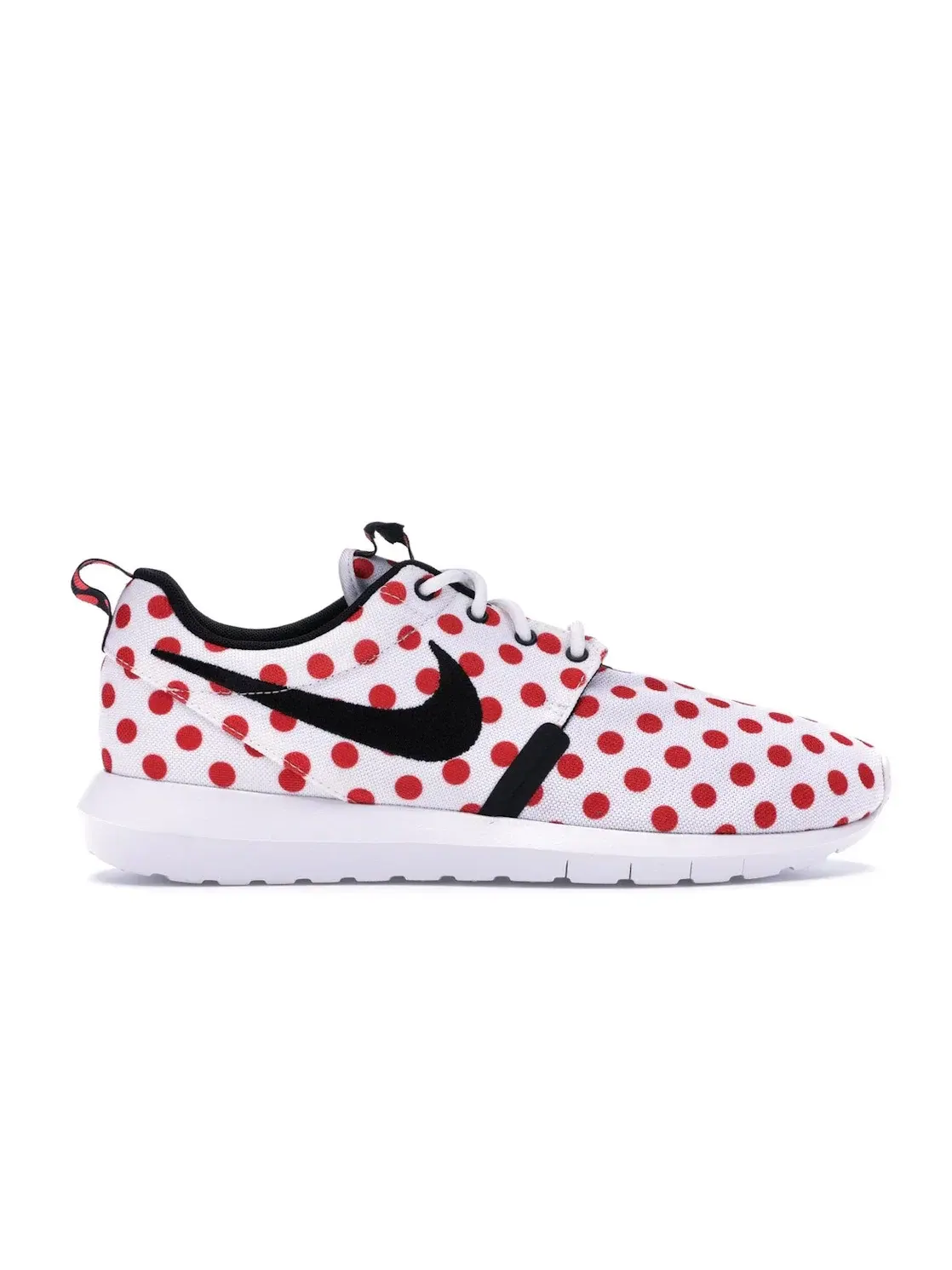 Мужские кроссовки Lifestyle с принтом Nike Roshe Run — изображение 1 из 4, белый/черный-красный