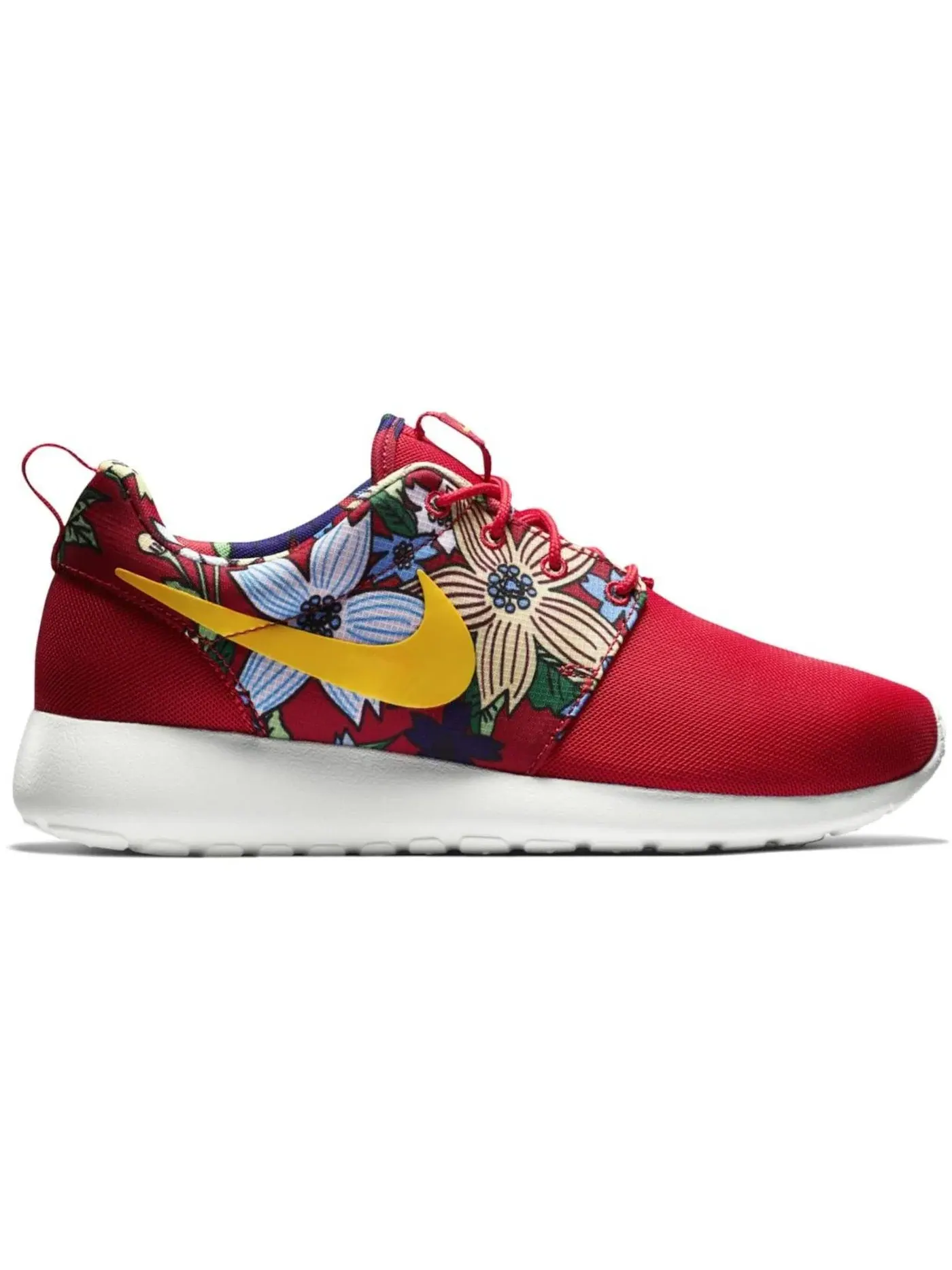 Женские кроссовки Lifestyle Nike Roshe Run — изображение 1 из 1, красный/желтый