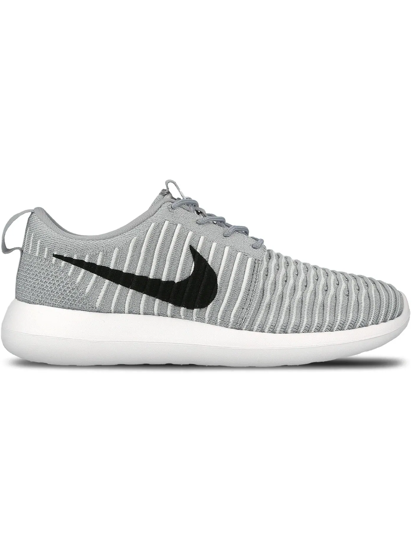 Мужские кроссовки Lifestyle Nike Roshe Two Flyknit — изображение 1 из 1, серый/черный/белый