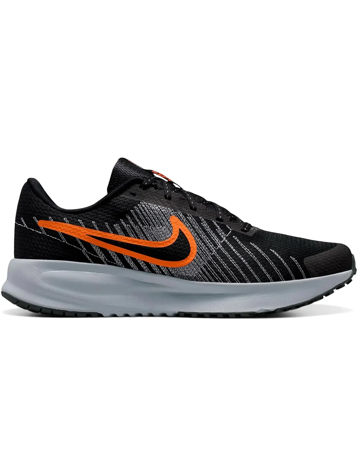 Мужские кроссовки Lifestyle Nike Run Defy — изображение 1 из 1, черный/серый/оранжевый