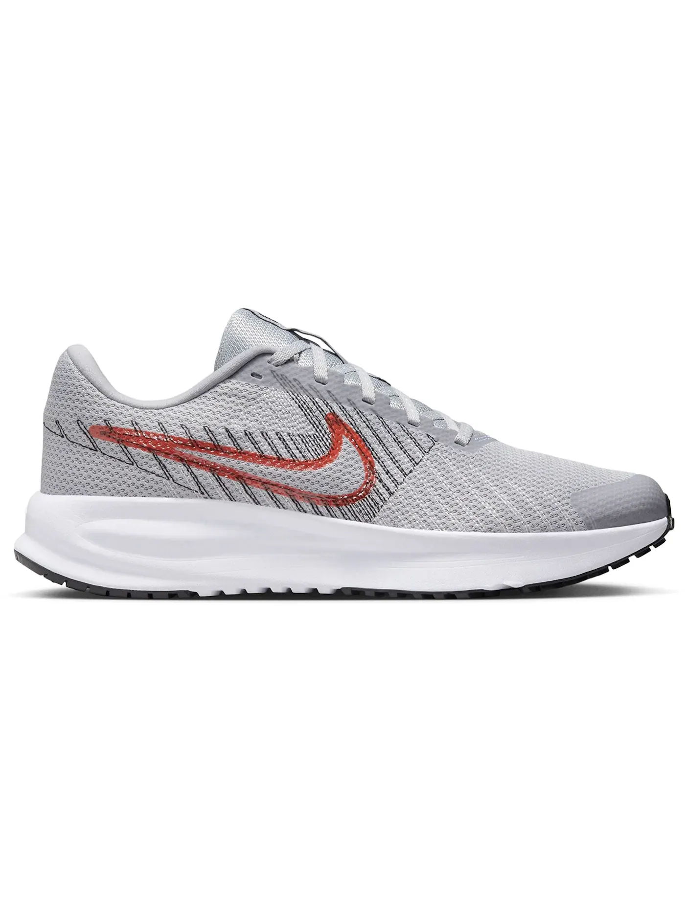 Мужские кроссовки Lifestyle Nike Run Defy Nike — изображение 1 из 1, серый/черный/белый/яркий