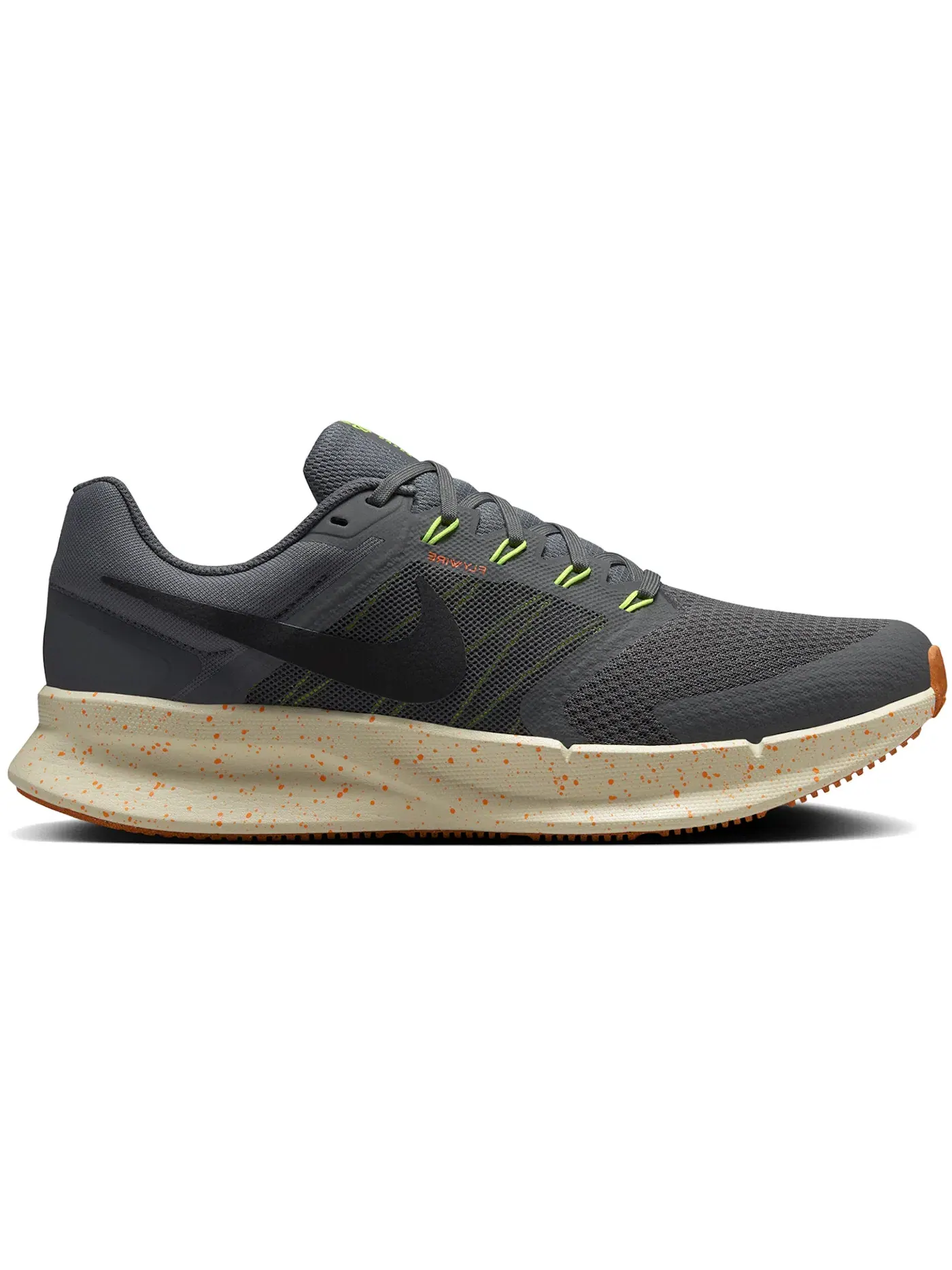 Мужские кроссовки Lifestyle Nike Run Swift 3 — изображение 1 из 1, серый/оранжевый//черный