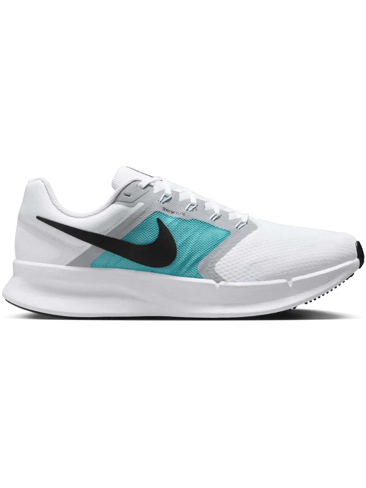 Мужские кроссовки для повседневной носки Nike Run Swift 3 Nike — изображение 1 из 1, белый//серый/черный