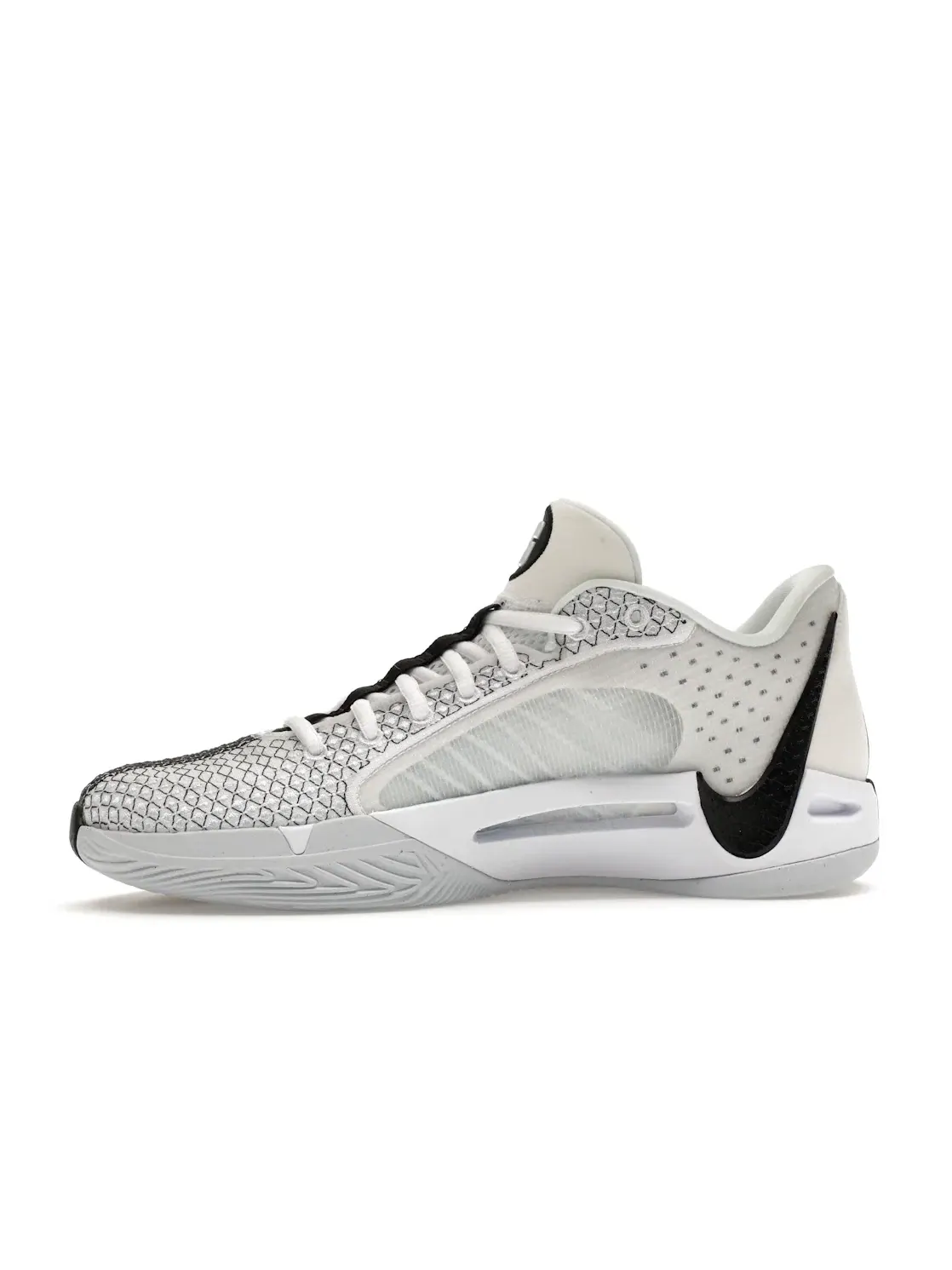 Женские кроссовки для баскетбола с принтом Nike Sabrina 1 Nike — изображение 3 из 4, белый/черный-серый