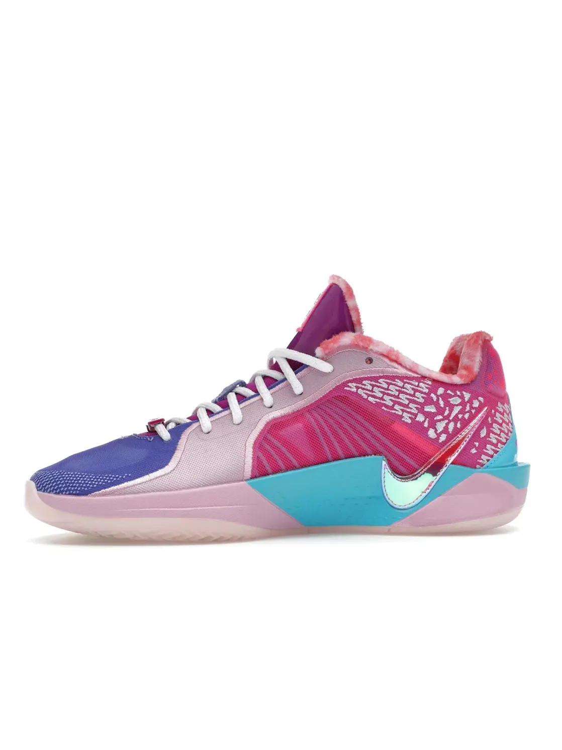 Женские кроссовки с уникальным дизайном Nike Sabrina 2 Doernbecher Sophia Nike — изображение 3 из 4, мульти-/мульти-/мульти