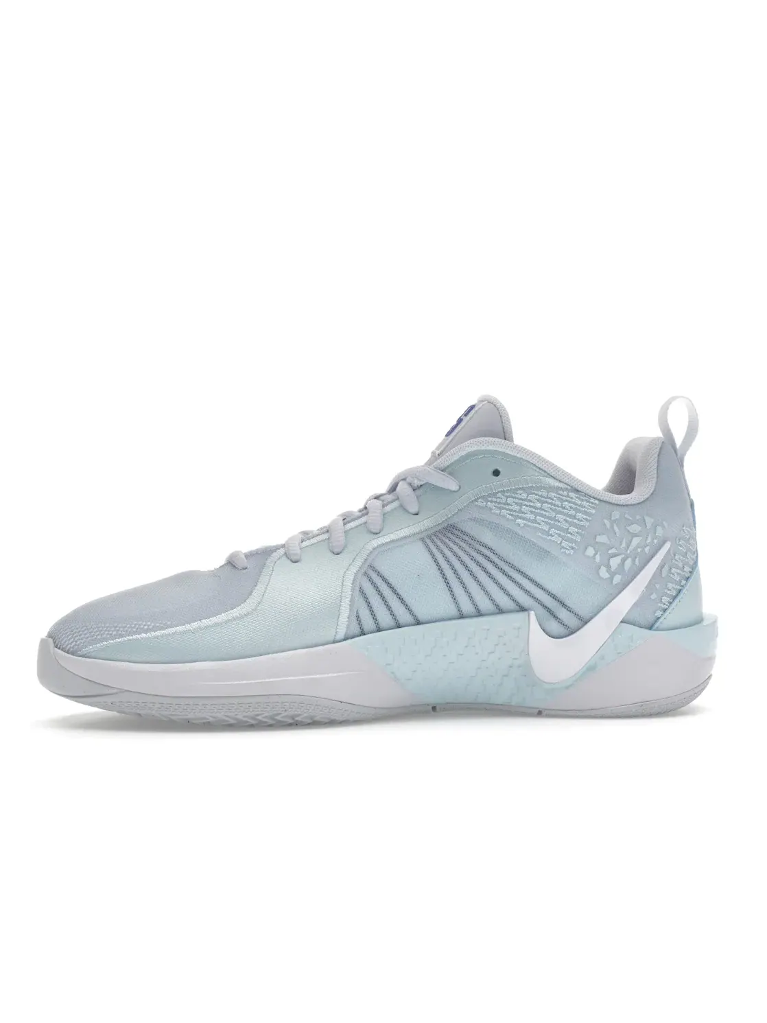 Детские кроссовки для баскетбола с поддержкой Nike Sabrina 2 Nike — изображение 3 из 4, серый/синий/синий/белый