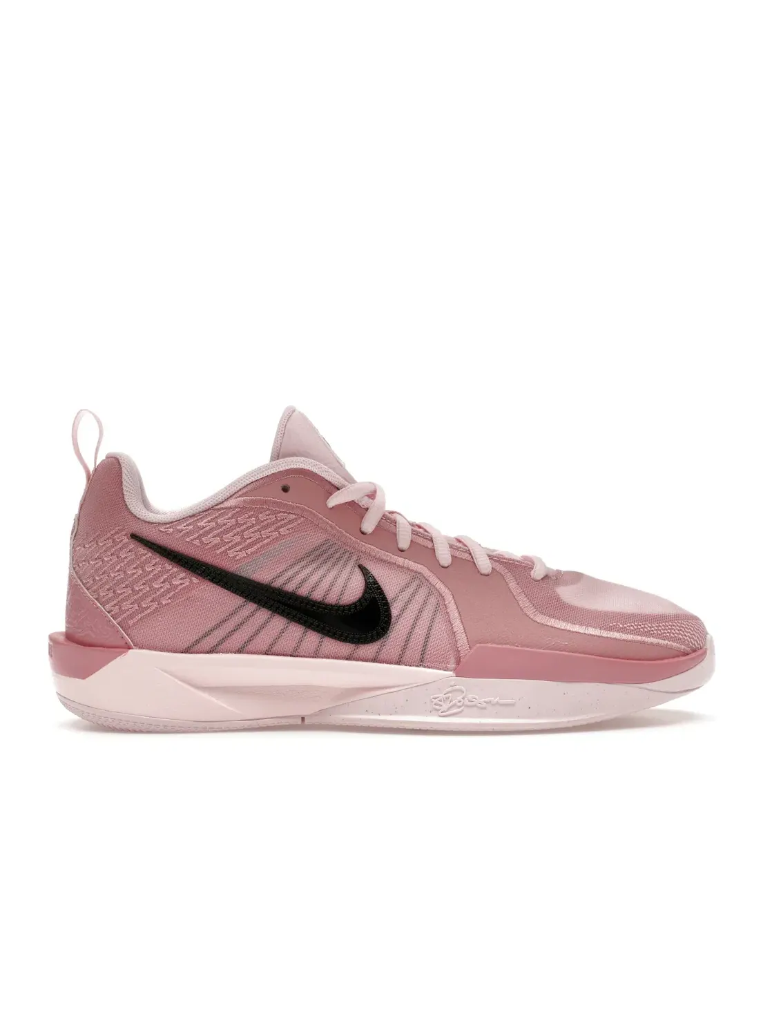 Детские баскетбольные кроссовки с амортизацией Nike Sabrina 2 — изображение 1 из 4, розовый/черный/розовый