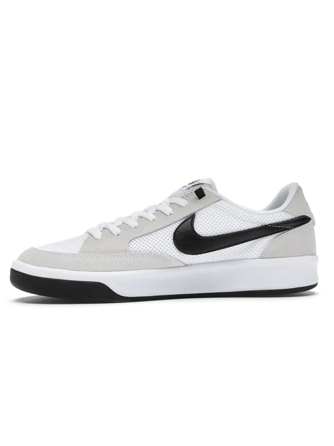 Мужские кроссовки с низким профилем Nike SB Adversary — изображение 3 из 4, белый/белый-черный