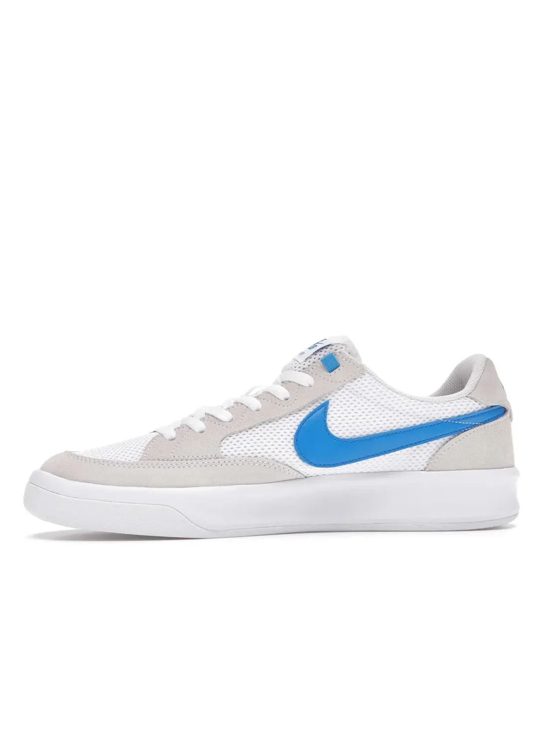 Мужские кроссовки с низким профилем Nike SB Adversary — изображение 3 из 4, белый/белый-белый-синий