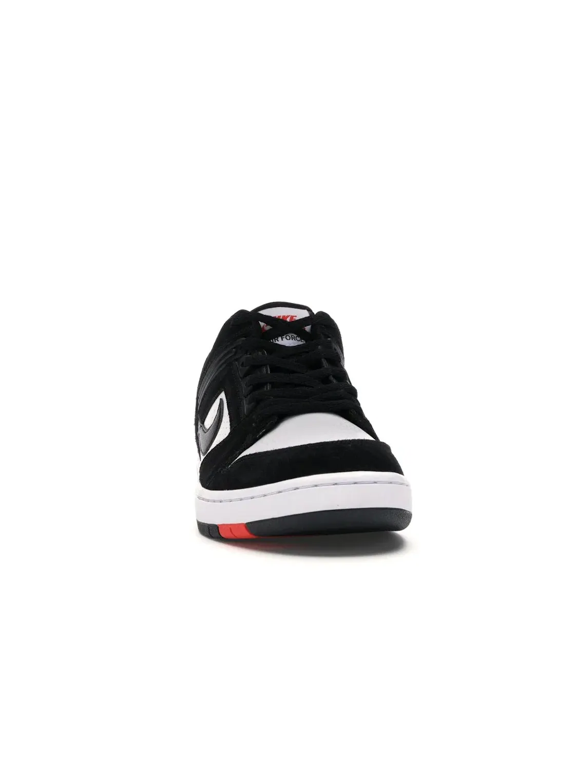 Мужские кроссовки с длинным язычком Nike SB Air Force 2 Low — изображение 2 из 4, черный/белый-красный