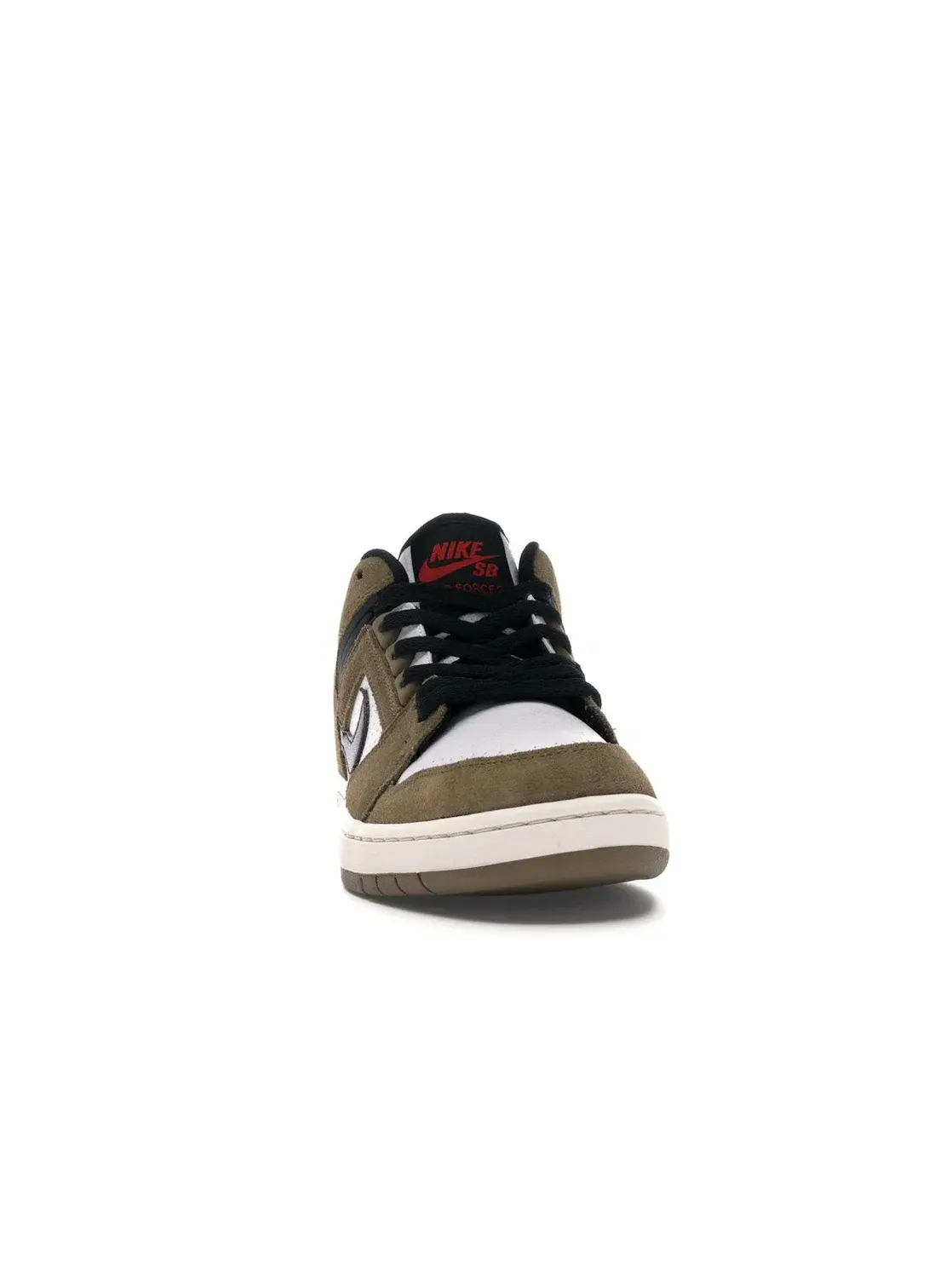 Мужские кроссовки с низким верхом Nike SB Air Force 2 Low — изображение 2 из 4, коричневый/черный-белый