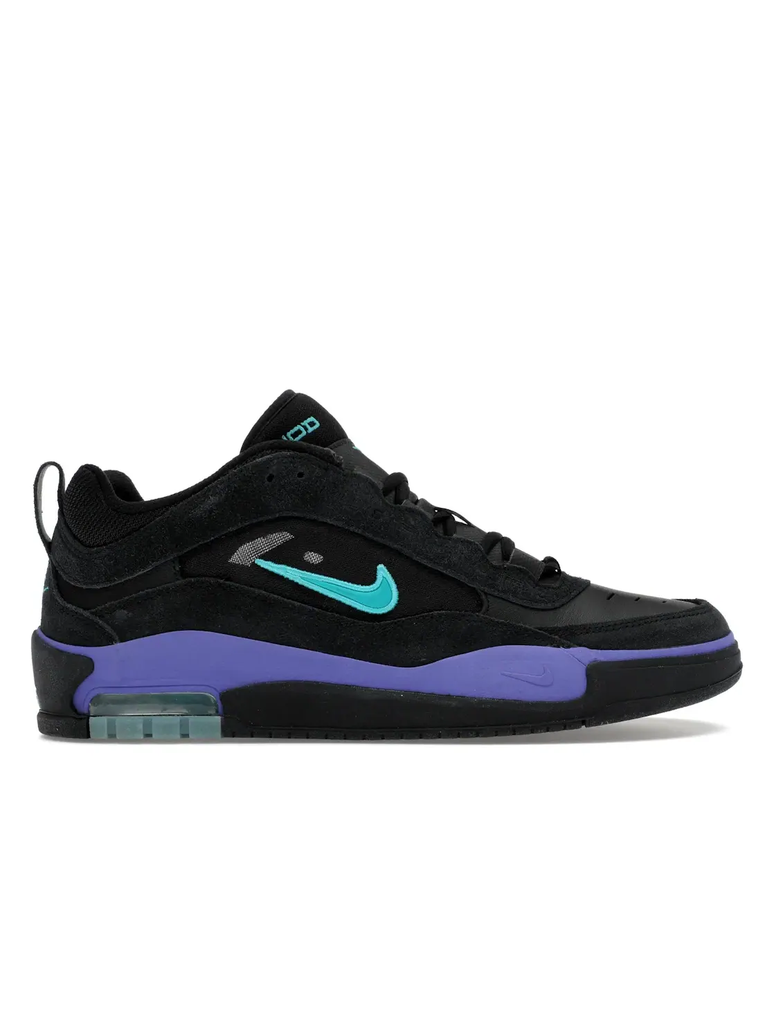 Мужские кроссовки с технологией Air Max Nike SB Air Max Ishod Wair — изображение 1 из 4, черный/черный/фиолетовый