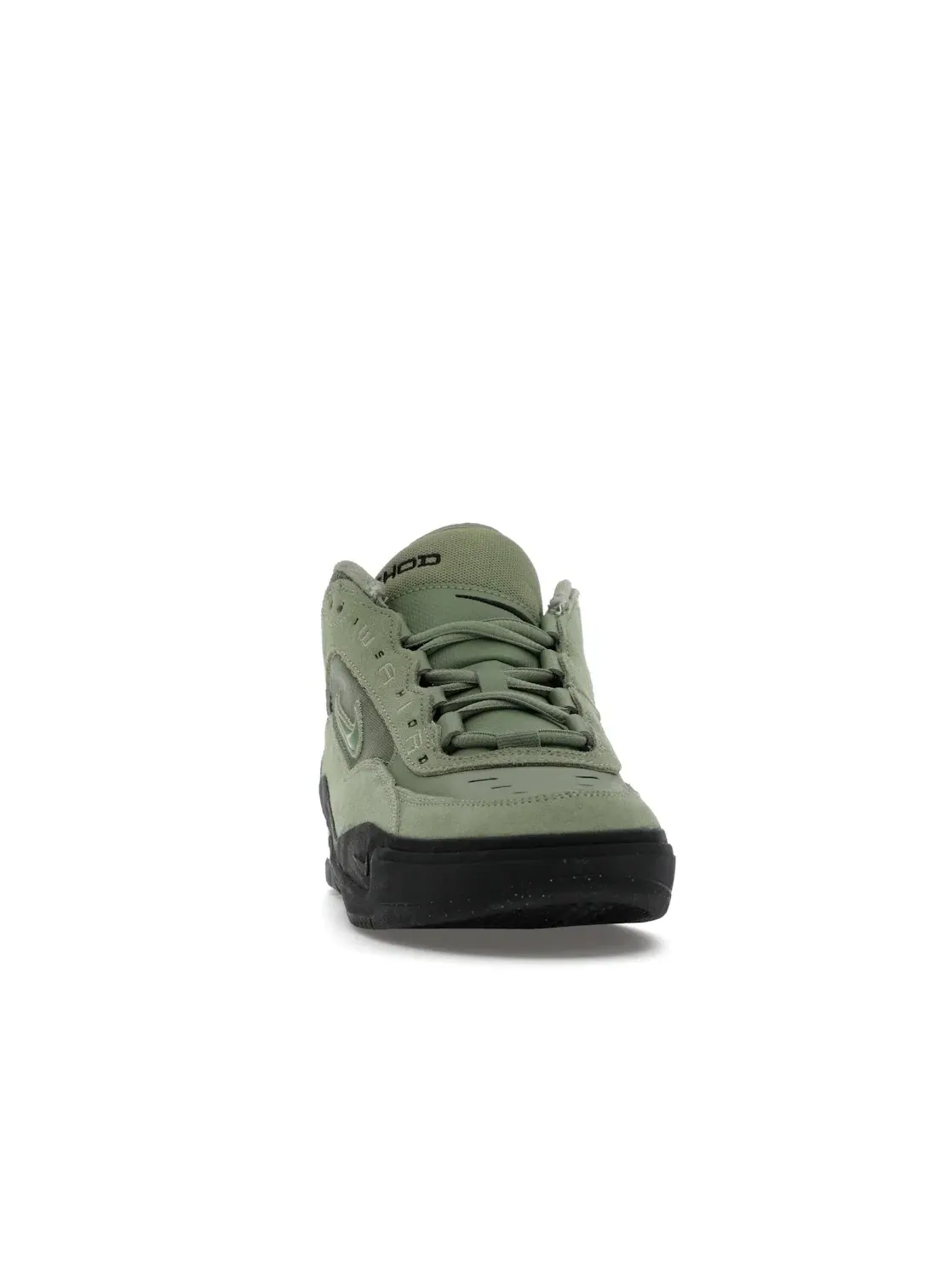 Мужские кроссовки с технологией Air Max Nike SB Air Max Ishod Wair Nike — изображение 2 из 4, зеленый оранжевый черный