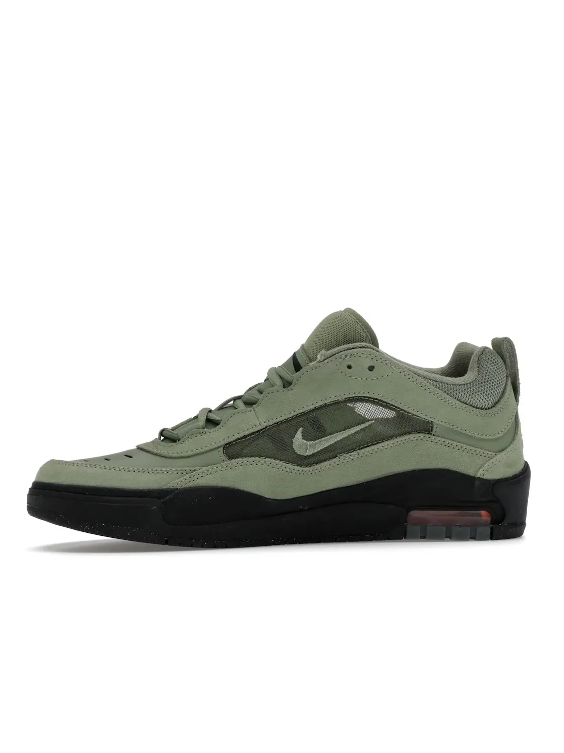 Мужские кроссовки с технологией Air Max Nike SB Air Max Ishod Wair Nike — изображение 3 из 4, зеленый оранжевый черный