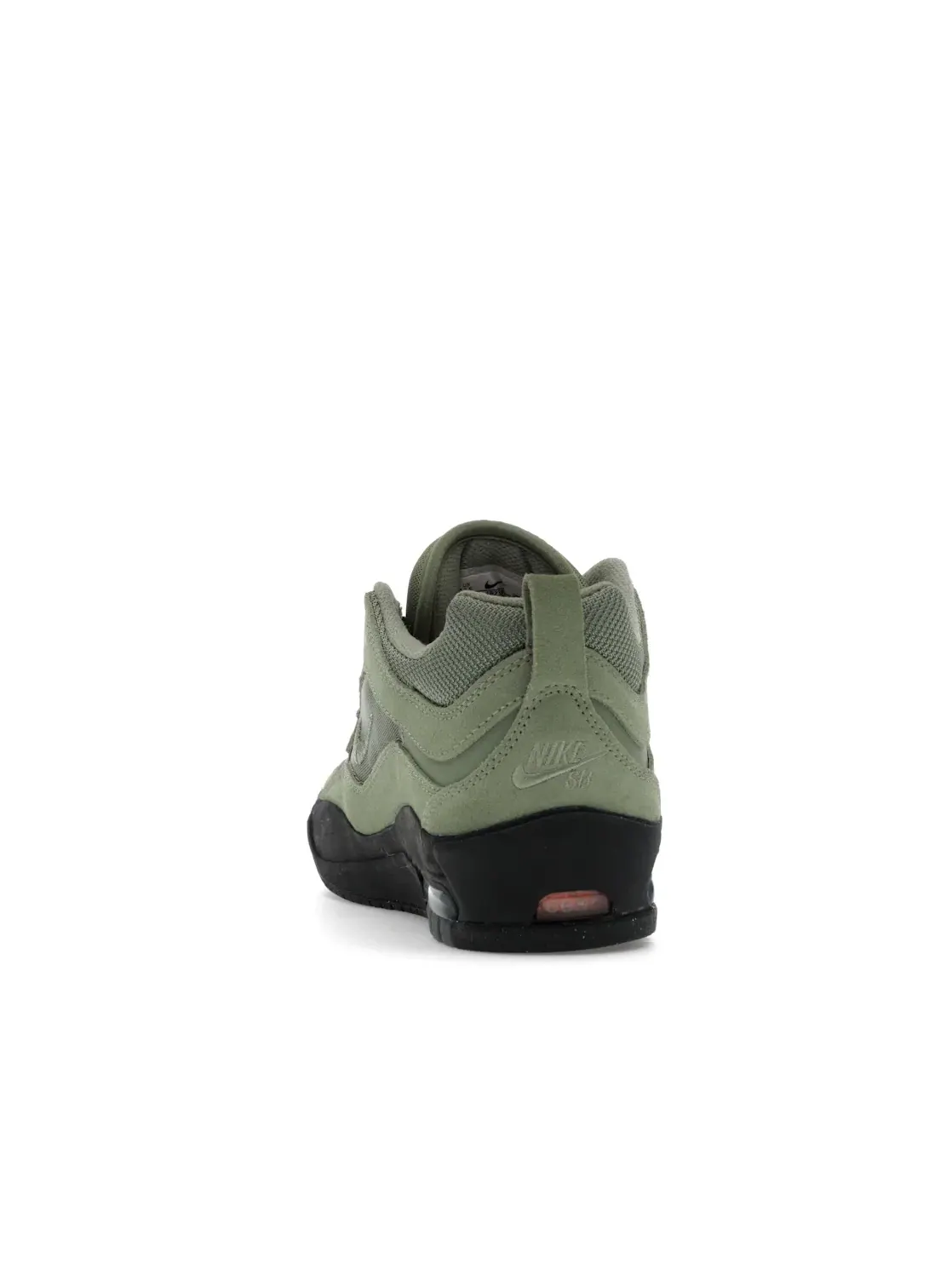 Мужские кроссовки с технологией Air Max Nike SB Air Max Ishod Wair Nike — изображение 4 из 4, зеленый оранжевый черный