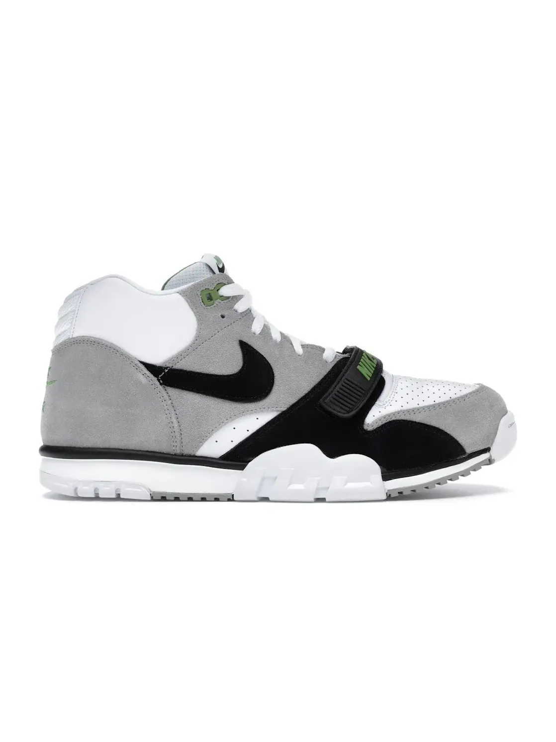 Мужские кроссовки с перфорированной кожей Nike SB Air Trainer 1 — изображение 1 из 4, серый/черный-белый